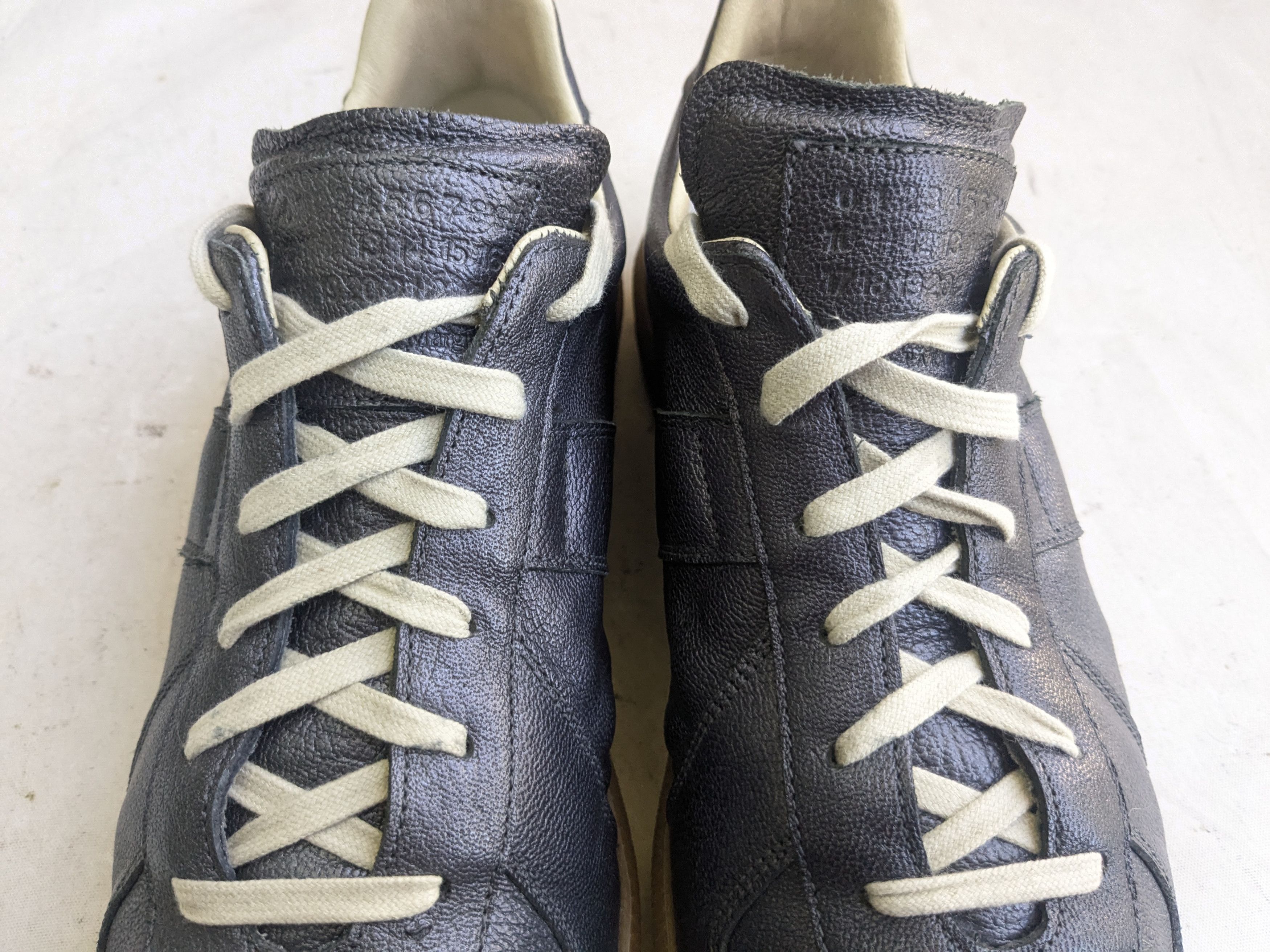 Maison Margiela Margiela Replica Size 42 9 Silver Gum Low Tops Size US 9 / EU 42 - 5 Thumbnail