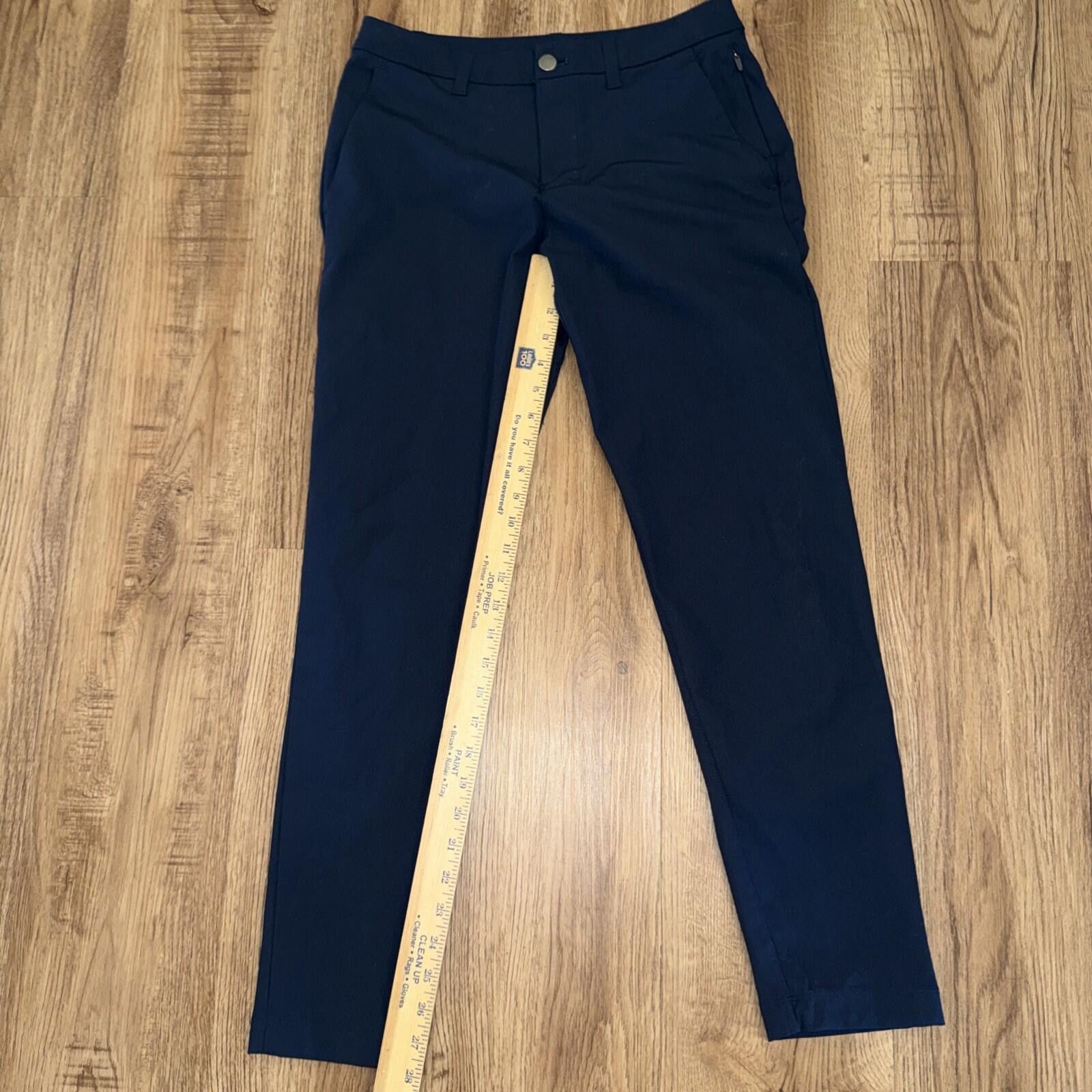 Lululemon Lululemon Men ABC Warpstreme Pants Golf Khaki Blue RN106259 Size US 28 / EU 44 - 2 Thumbnail