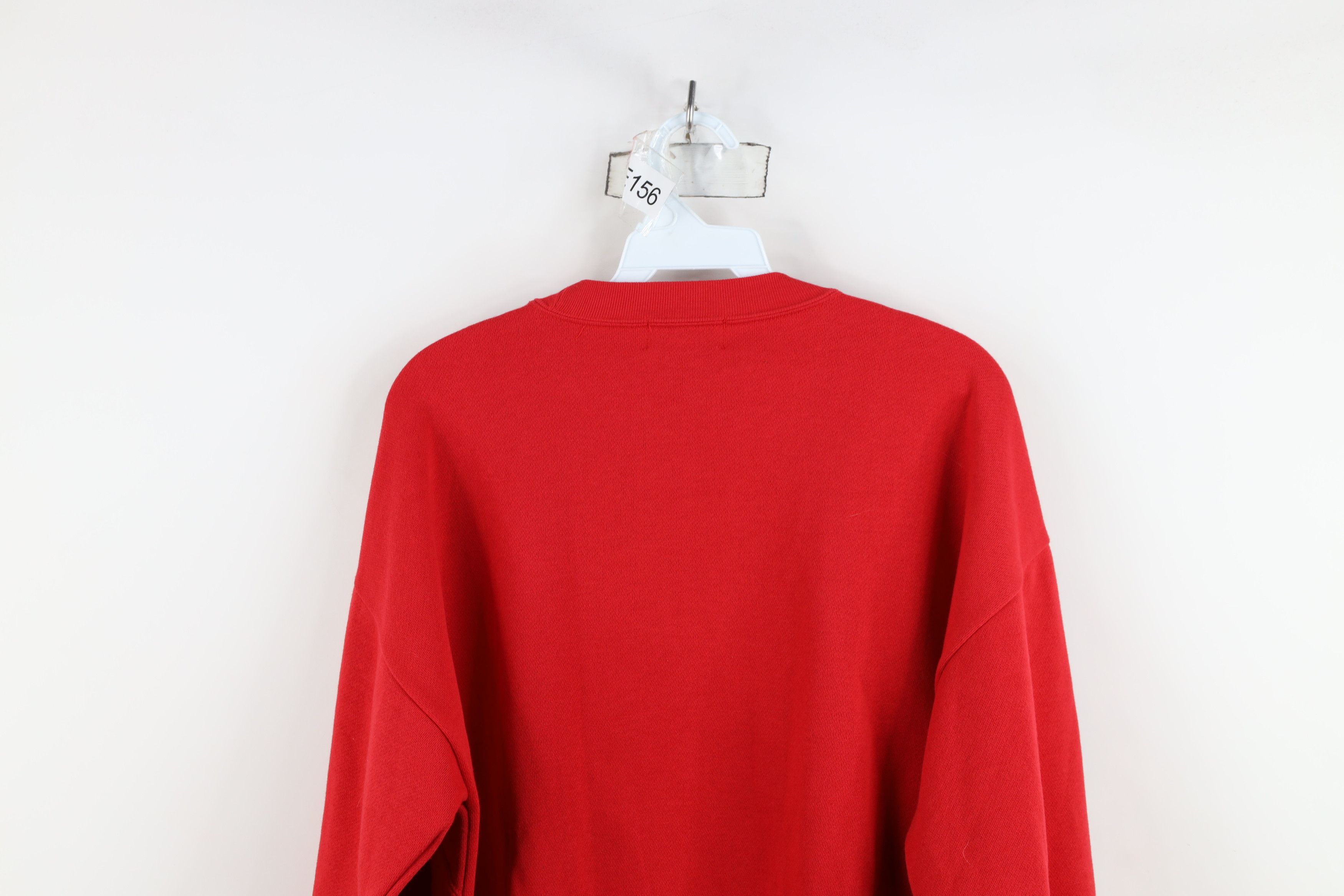 Vintage Vintage 90s Streetwear Geometric Diamond Crewneck Sweatshirt Size L / US 10 / IT 46 - 10 Thumbnail
