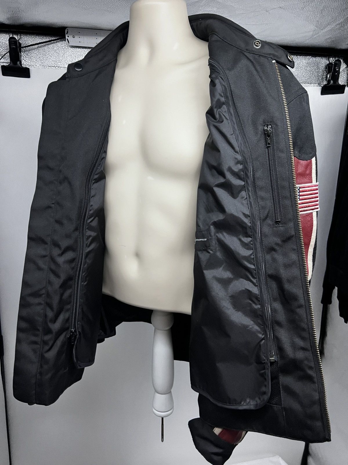 Vintage Indian Motorcycle Black Leather Biker Riding Zip Jacket 2XL Size US XXL / EU 58 / 5 - 5 Thumbnail