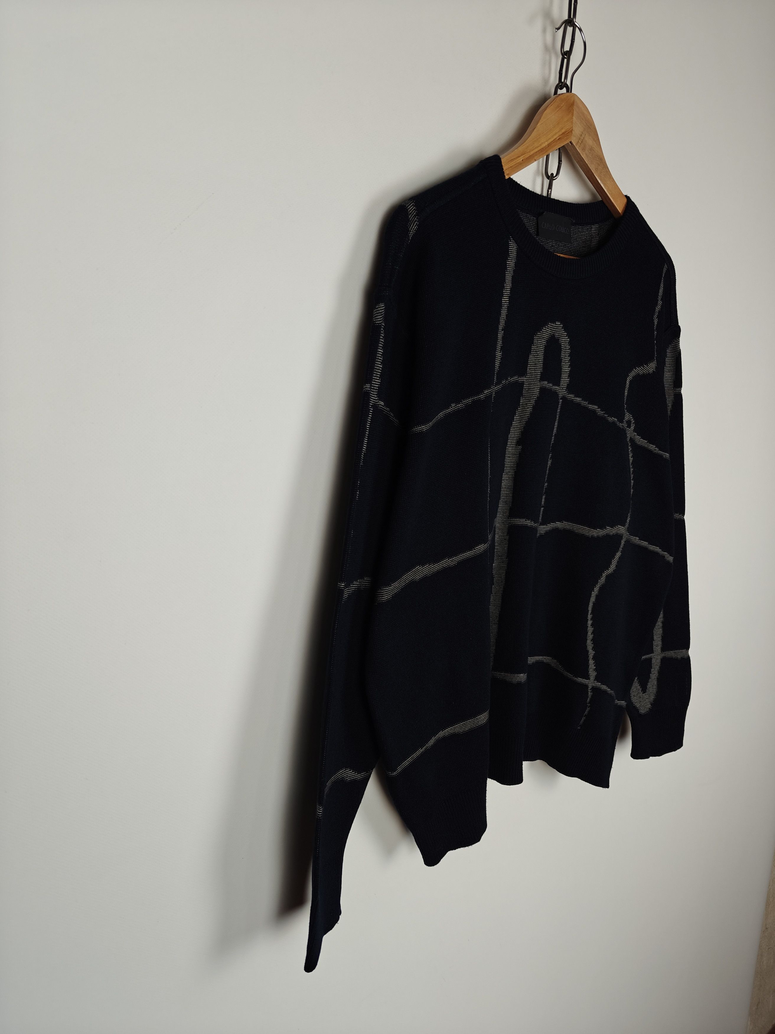 Carlo Colucci Carlo Colucci Sweater Facture Pullover Italy size L (50) Size US L / EU 52-54 / 3 - 4 Thumbnail