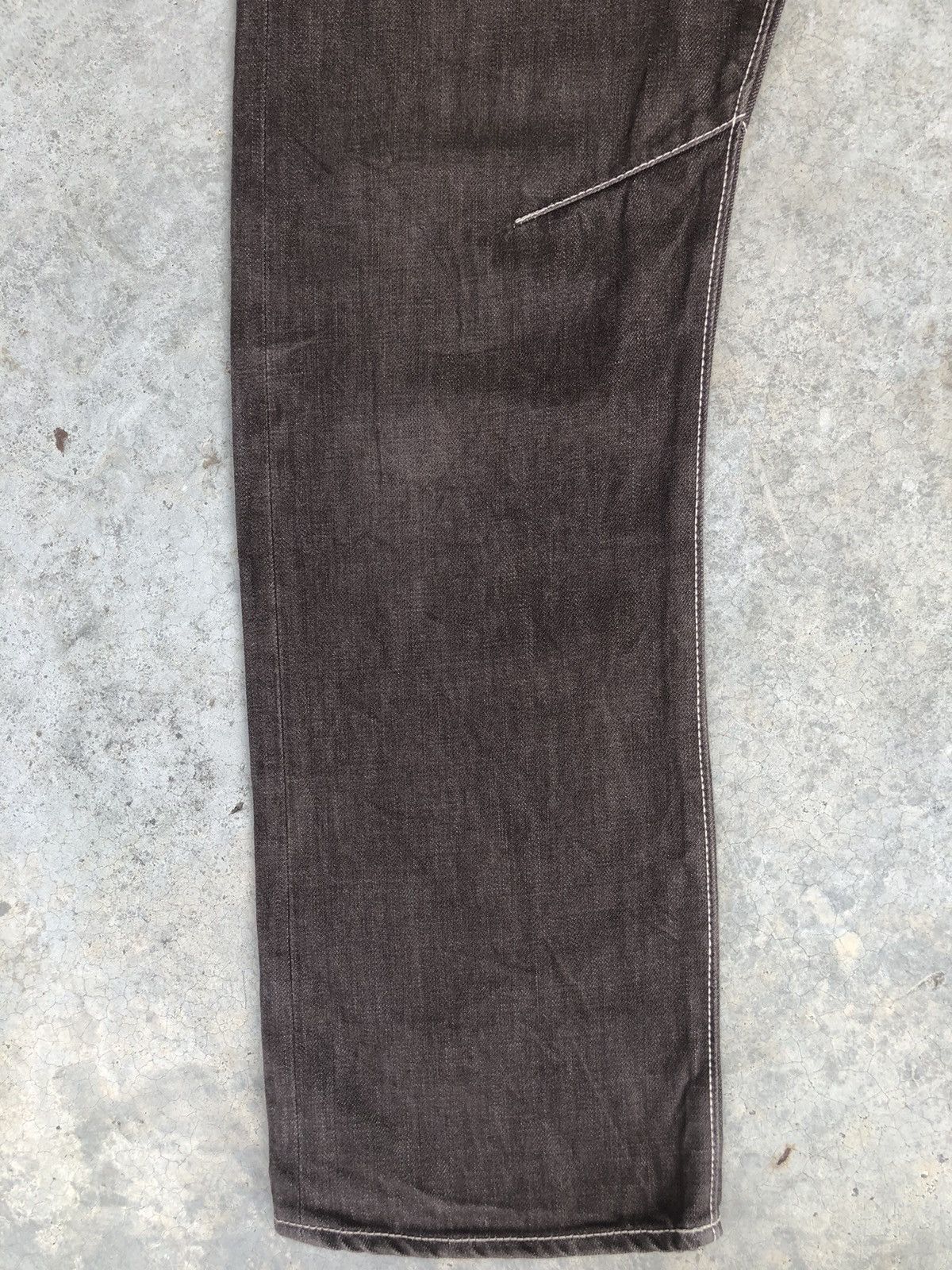 Japanese Brand Japanese Concave attempt Distressed Single Pocket Navajo Size US 33 - 6 Thumbnail