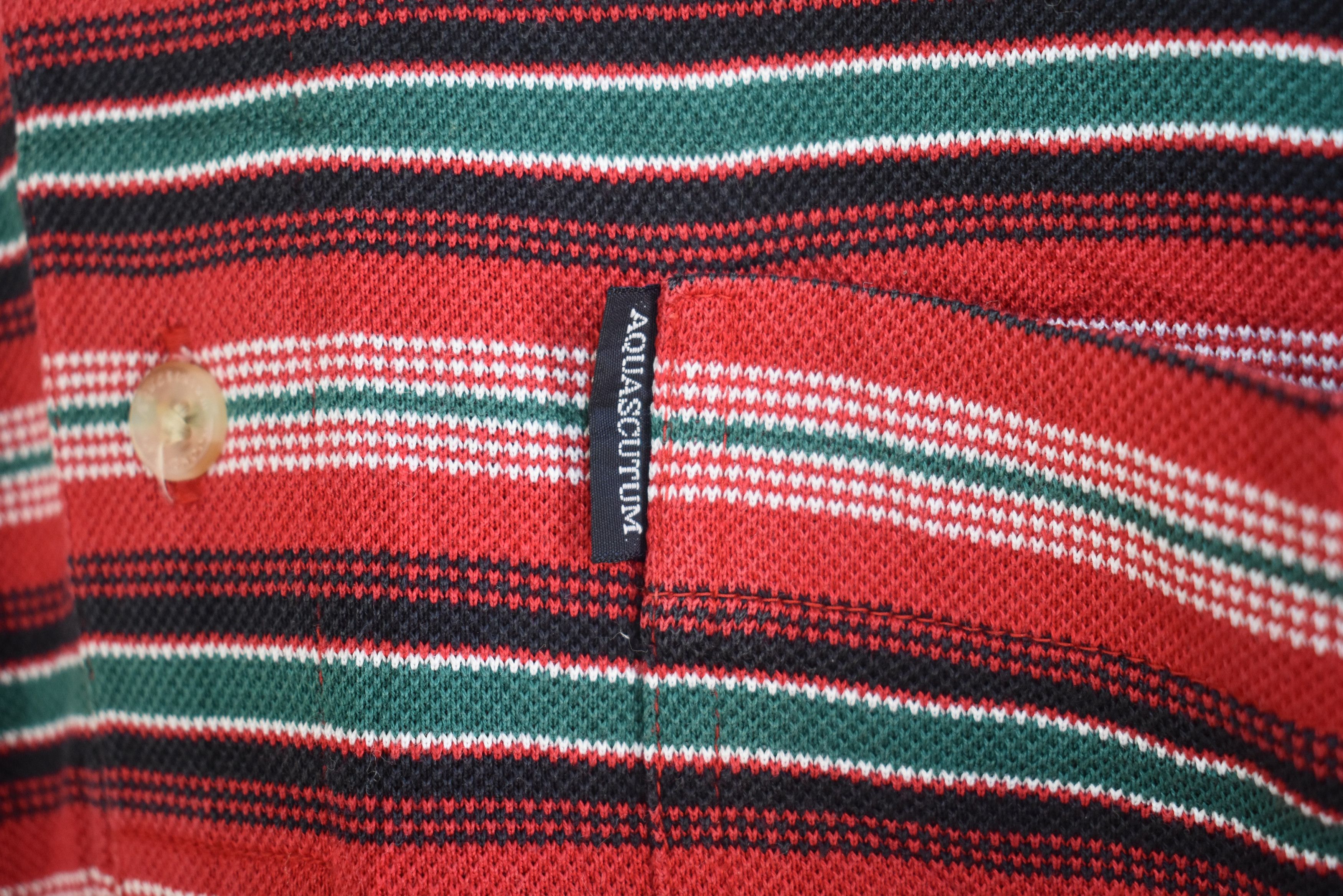Aquascutum × Vintage VINTAGE AQUASCUTUM POLO SHIRT A014 Size US M / EU 48-50 / 2 - 5 Thumbnail