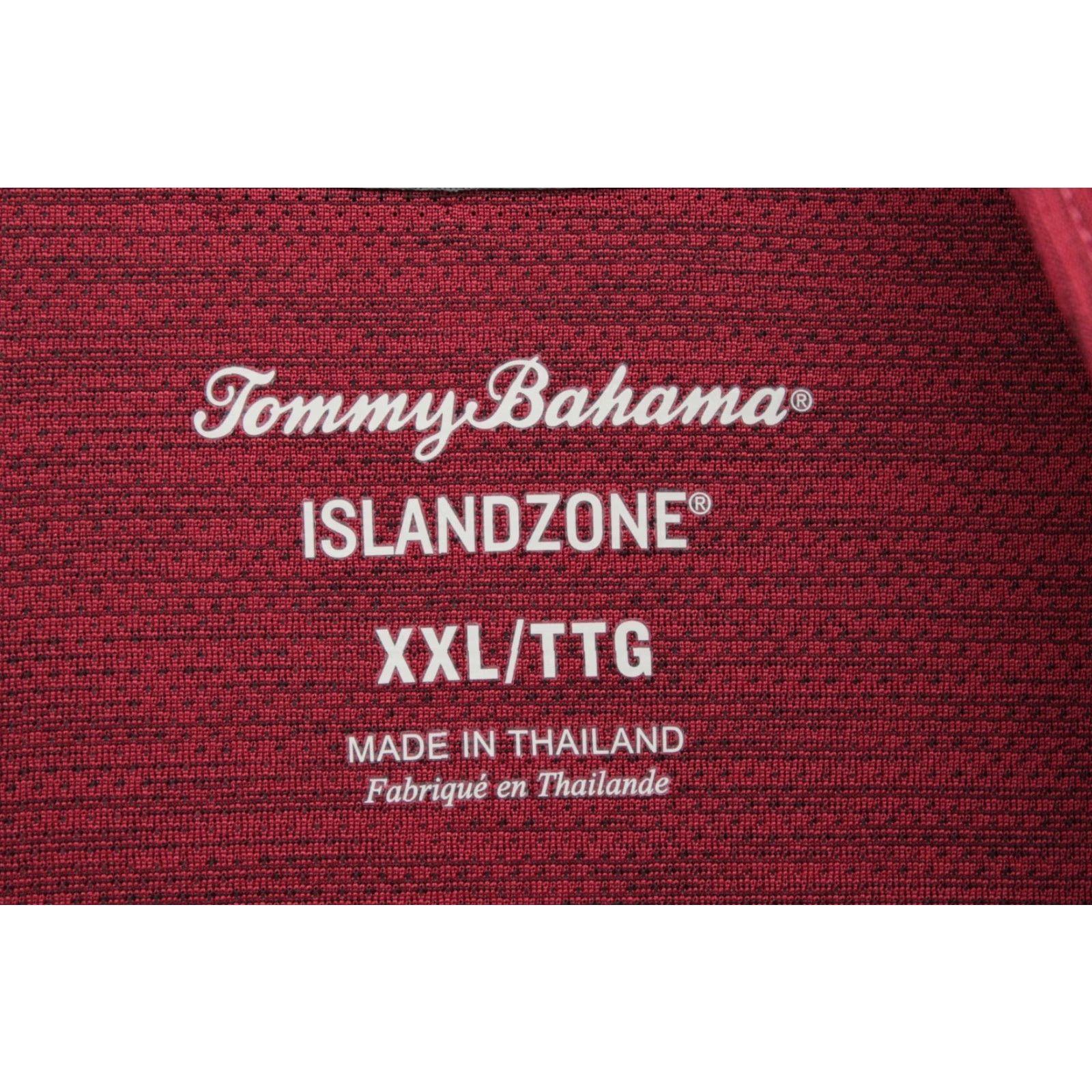 Tommy Bahama VINTAGE Tommy Bahama Island Zone Quarter Zip Pullover Heather Red 2XL Men’s Zip Mock Neck Adult 2XL Red Preppy Golf Casual Designer Size US XXL / EU 58 / 5 - 5 Thumbnail