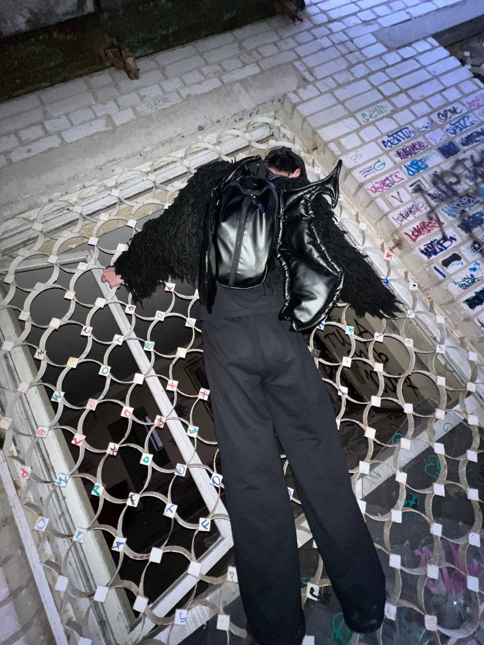 Japanese Brand Archival Bat Wing Custom Undercov Style Avantgarde Bag Opium Size ONE SIZE - 7 Thumbnail