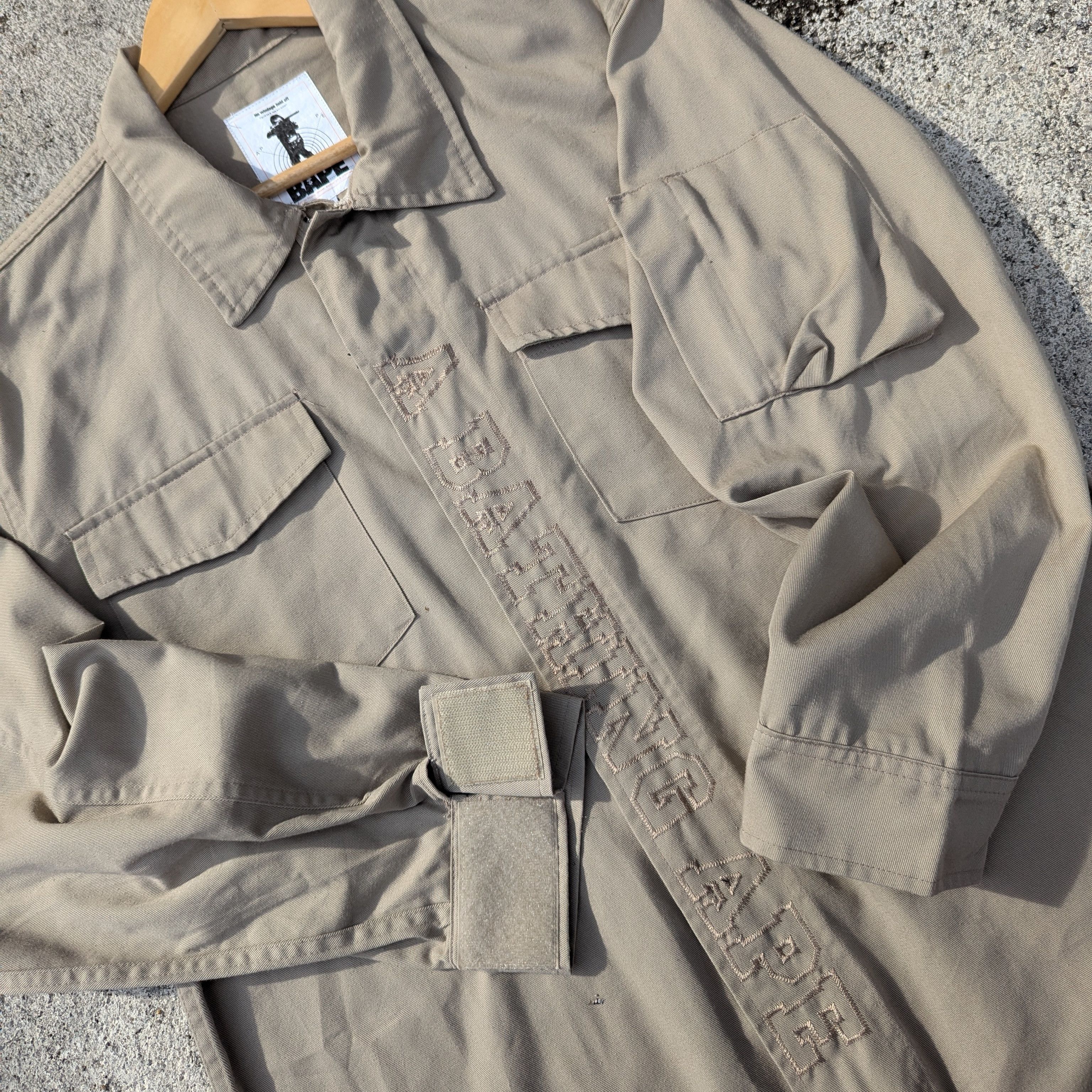 Bape Bape General Workwear Jacket wtih Tactical Pocket Size US M / EU 48-50 / 2 - 4 Thumbnail