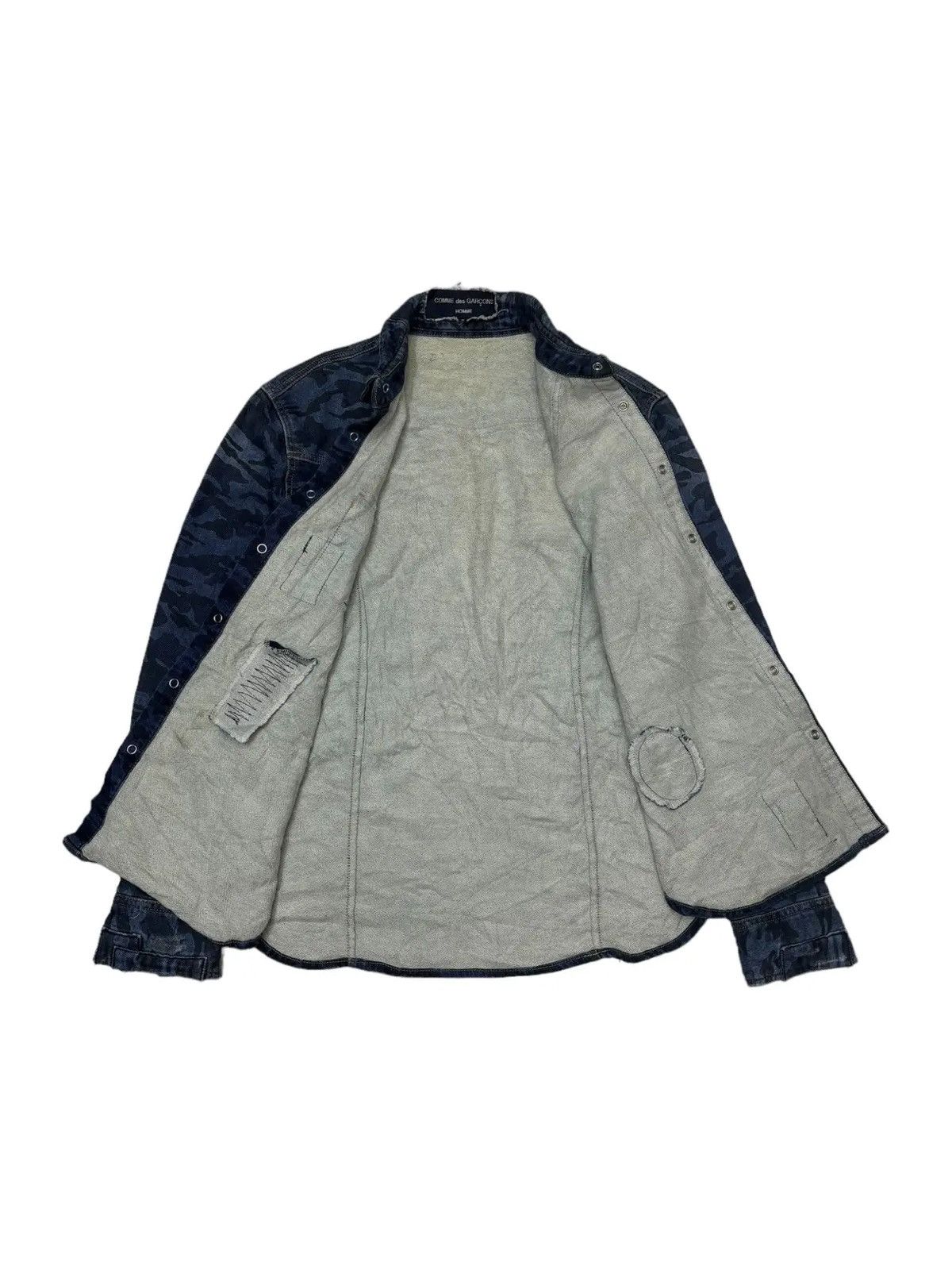 Comme des Garcons × Comme des Garcons SHIRT 🔥COMME DES GARCONS HOMME BORO PATCHWORK CAMO BUTTON SHIRT Size US S / EU 44-46 / 1 - 3 Thumbnail