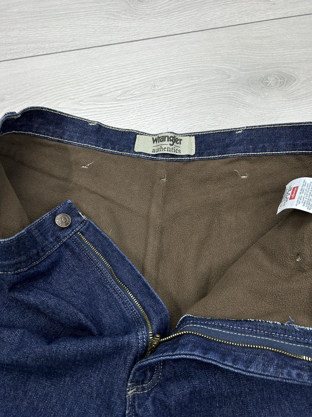 Vintage × Wrangler Wrangler Vintage 90’s Carpenter baggy Winter jeans size 36 Size US 36 / EU 52 - 4 Thumbnail
