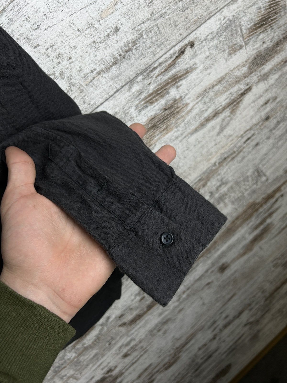 Allsaints × Japanese Brand × Vintage Mens Vintage AllSaints Ls shirts button up luxury garment Size US L / EU 52-54 / 3 - 6 Thumbnail