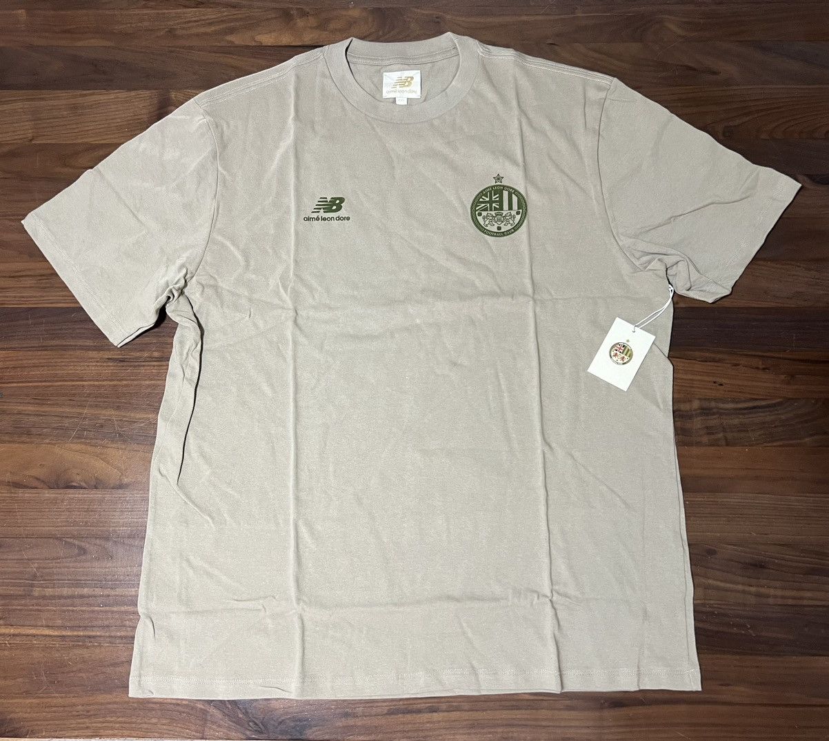 Aime Leon Dore × New Balance Aime Leon Dore ALD New Balance 991 Club Tee T-Shirt Size XXL Size US XXL / EU 58 / 5 - 1 Thumbnail