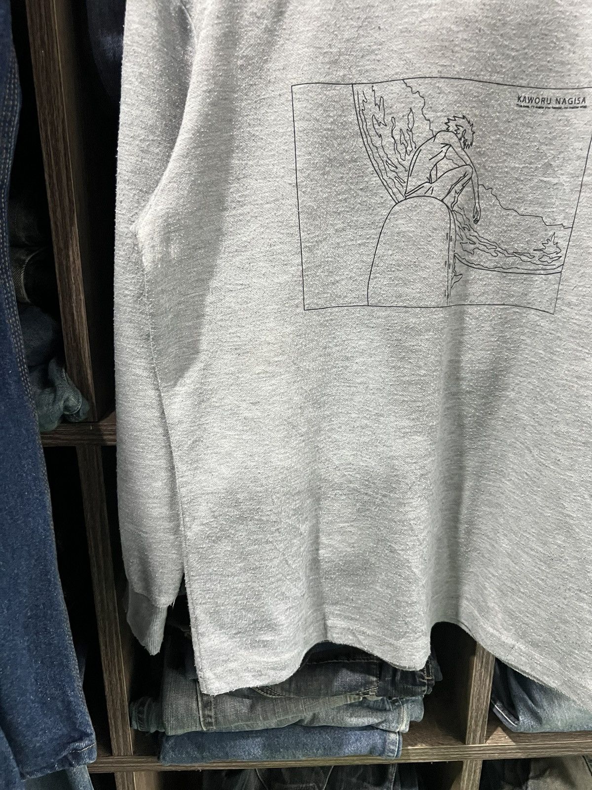 Anime 🔥Evangelion Kaworu Nagisa Crewneck Sweatshirt Size US S / EU 44-46 / 1 - 7 Thumbnail