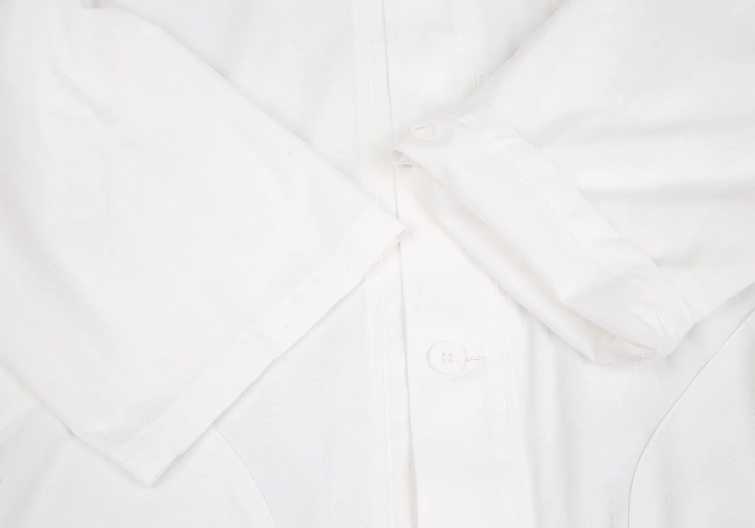 Yohji Yamamoto Yohji Yamamoto Cotton Front Margin Shirt Coat Size US L / EU 52-54 / 3 - 9 Thumbnail