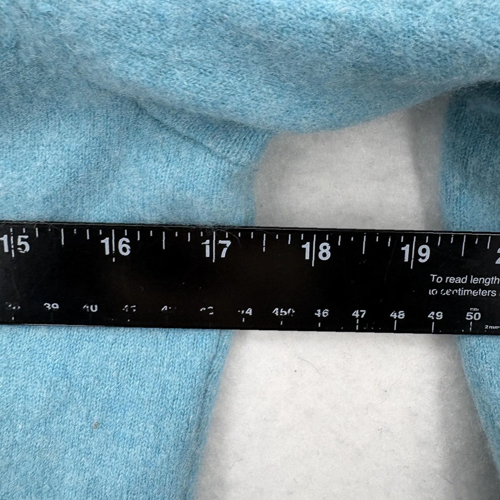 Talbots Talbots Sweater Womens Large Blue 100% Cashmere Crew Neck Pullover Buttons Size L / US 10 / IT 46 - 7 Thumbnail