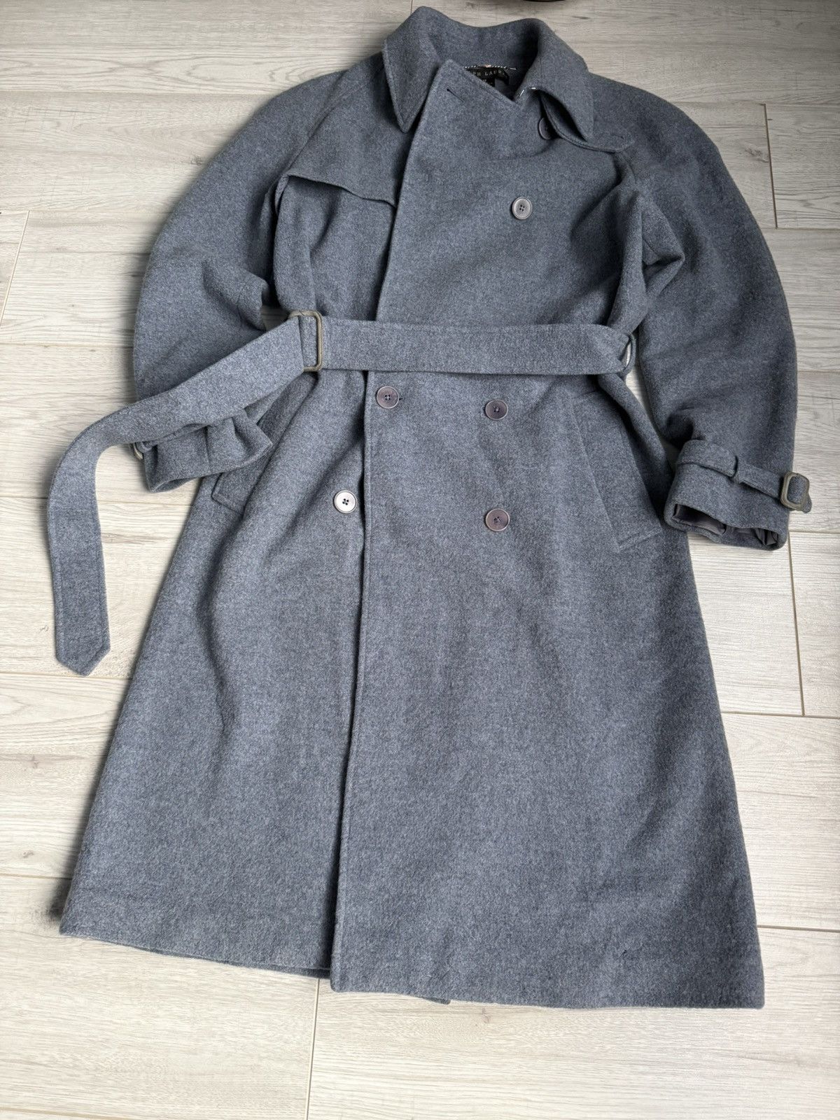 Polo Ralph Lauren × Ralph Lauren Black Label Polo Ralph Lauren black label women’s wool Coat Jacket Size XL / US 12-14 / IT 48-50 - 2 Thumbnail