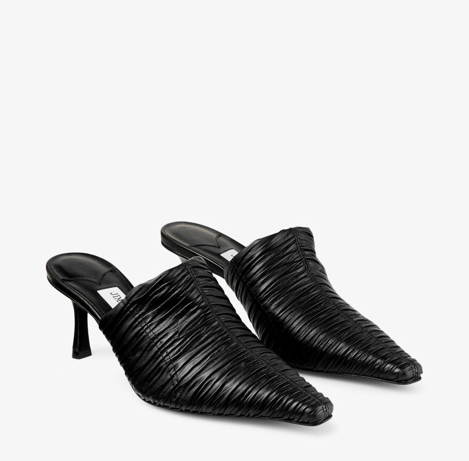 Jimmy Choo Jimmy Choo Lotta 65 Mules Size US 7.5 / IT 37.5 - 2 Thumbnail