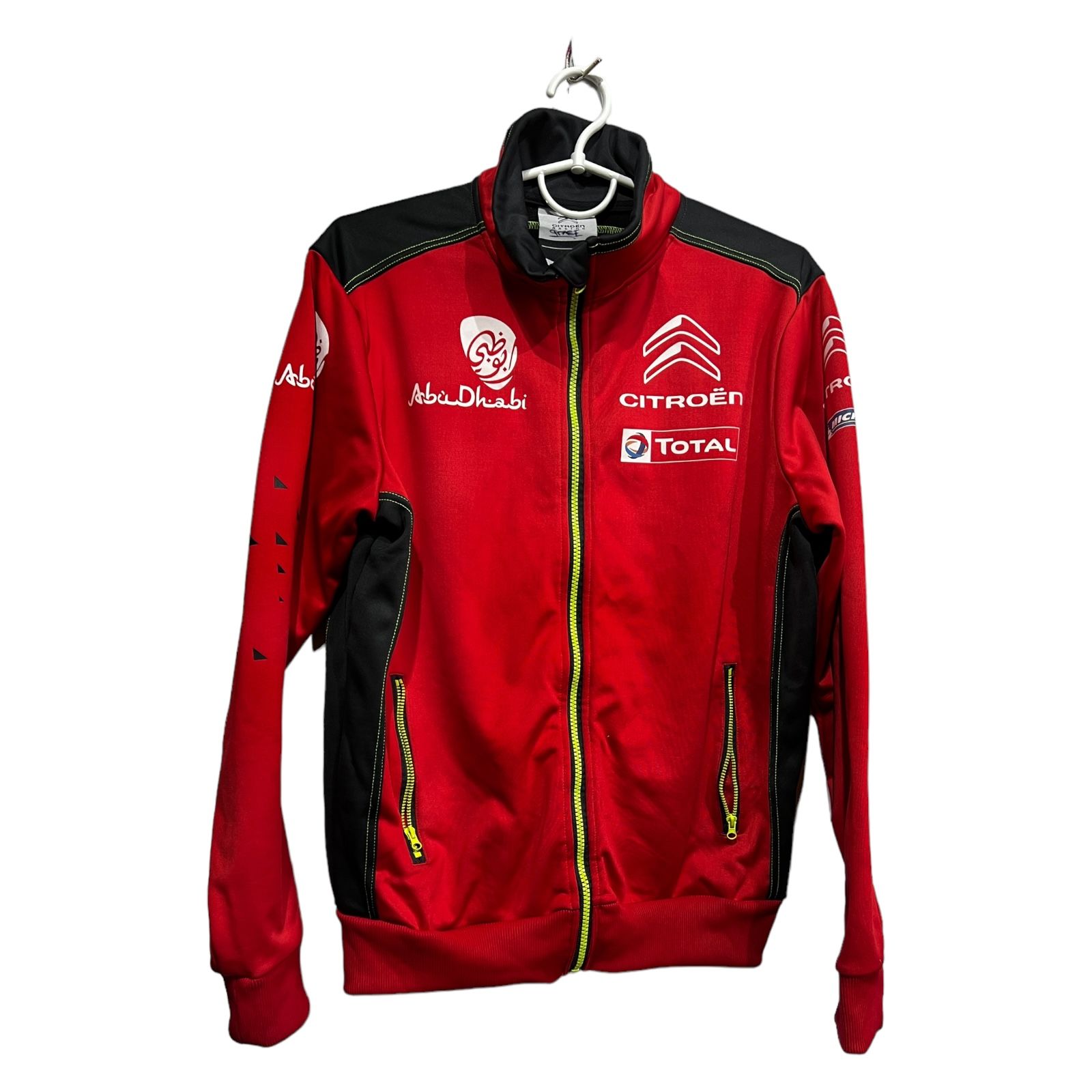 Pre-owned Racing Abu Dhabi Citroen  Team Jacket Softshell Size M In Red