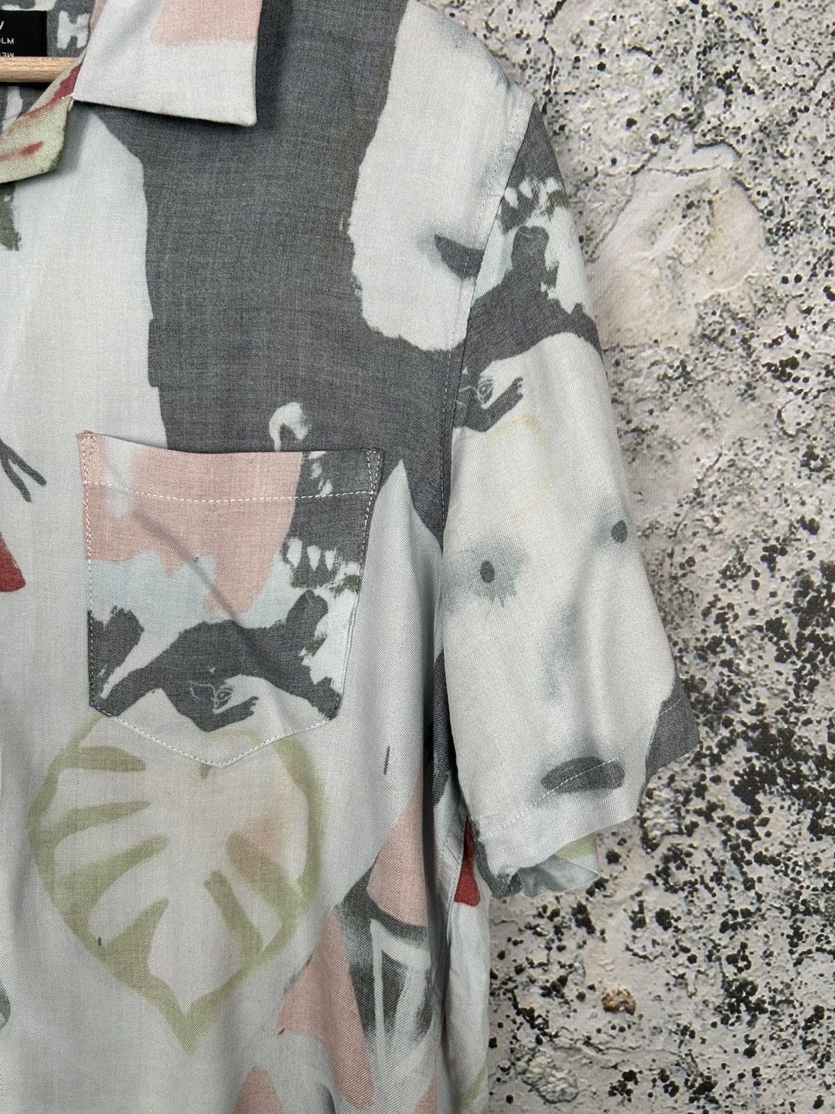 NEUW Denim NEUW Avant Garde Summer Sketch Shirt Alternative Hawaiian Size US M / EU 48-50 / 2 - 4 Thumbnail