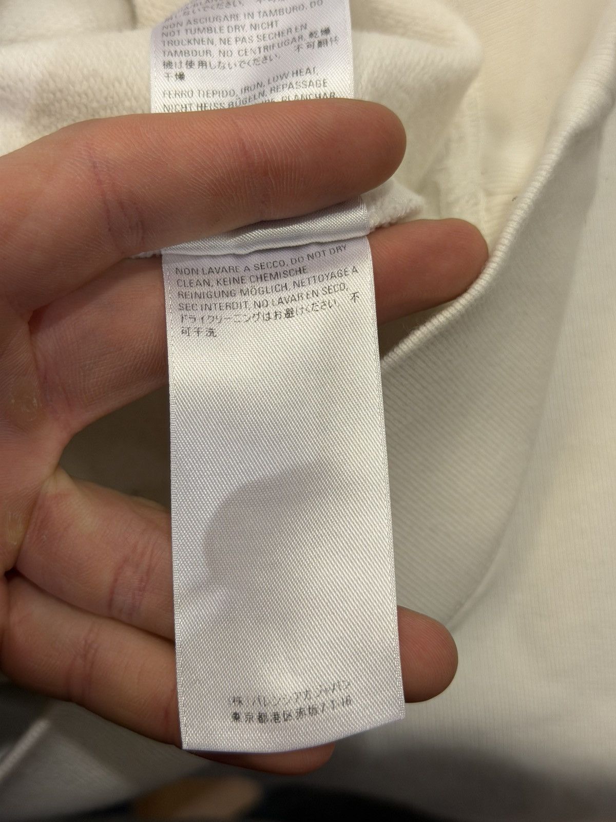 Balenciaga Balenciaga .PDF Logo Hoodie - White Size US L / EU 52-54 / 3 - 7 Thumbnail