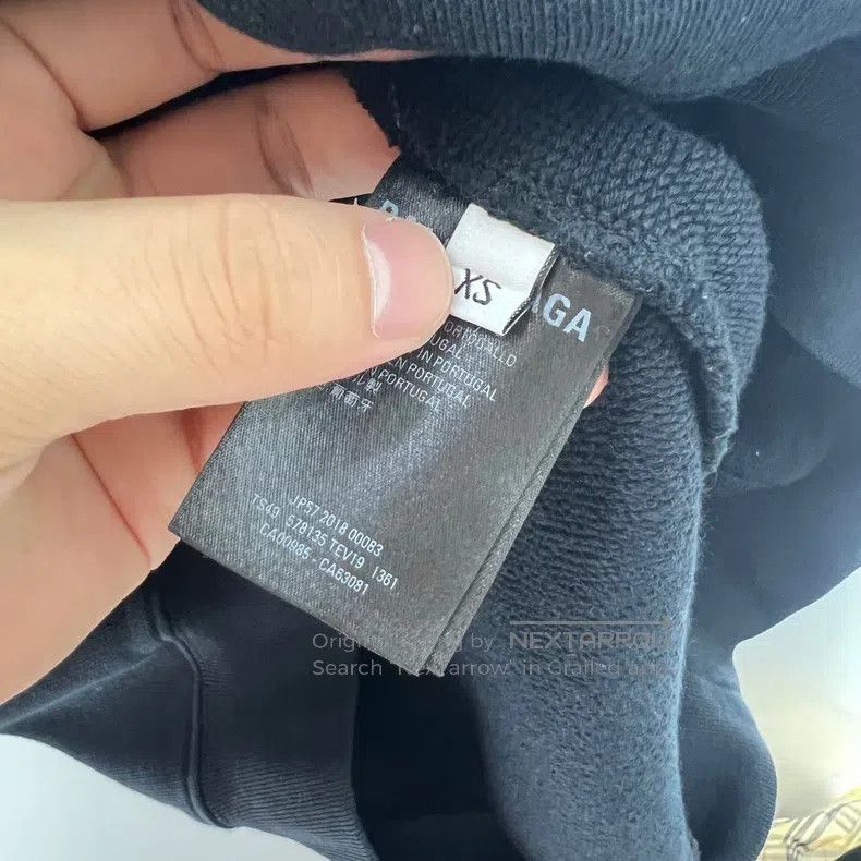 Balenciaga Balenciaga Double B-lock classic printed hoodie hooded pul Size US XS / EU 42 / 0 - 5 Thumbnail
