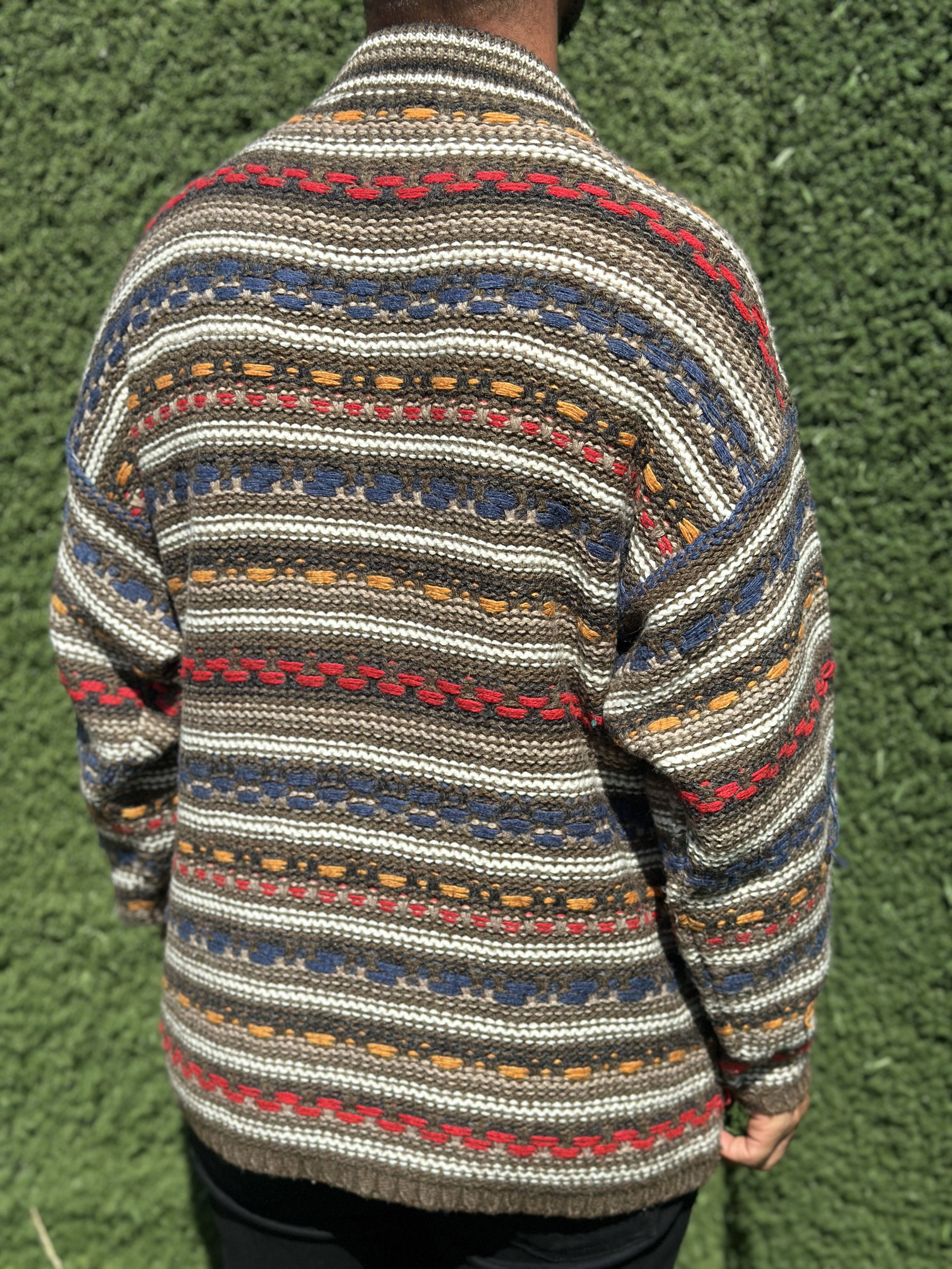 Missoni Vintage 1993 Missoni Sport Rainbow Pullover Cosby Size XL Size US XL / EU 56 / 4 - 2 Thumbnail