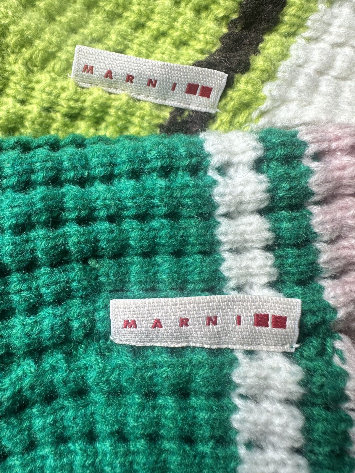Marni Combo 2 Pcs Uniqlo X Marni Popcorn Knitted Balaclava Size ONE SIZE - 8 Thumbnail