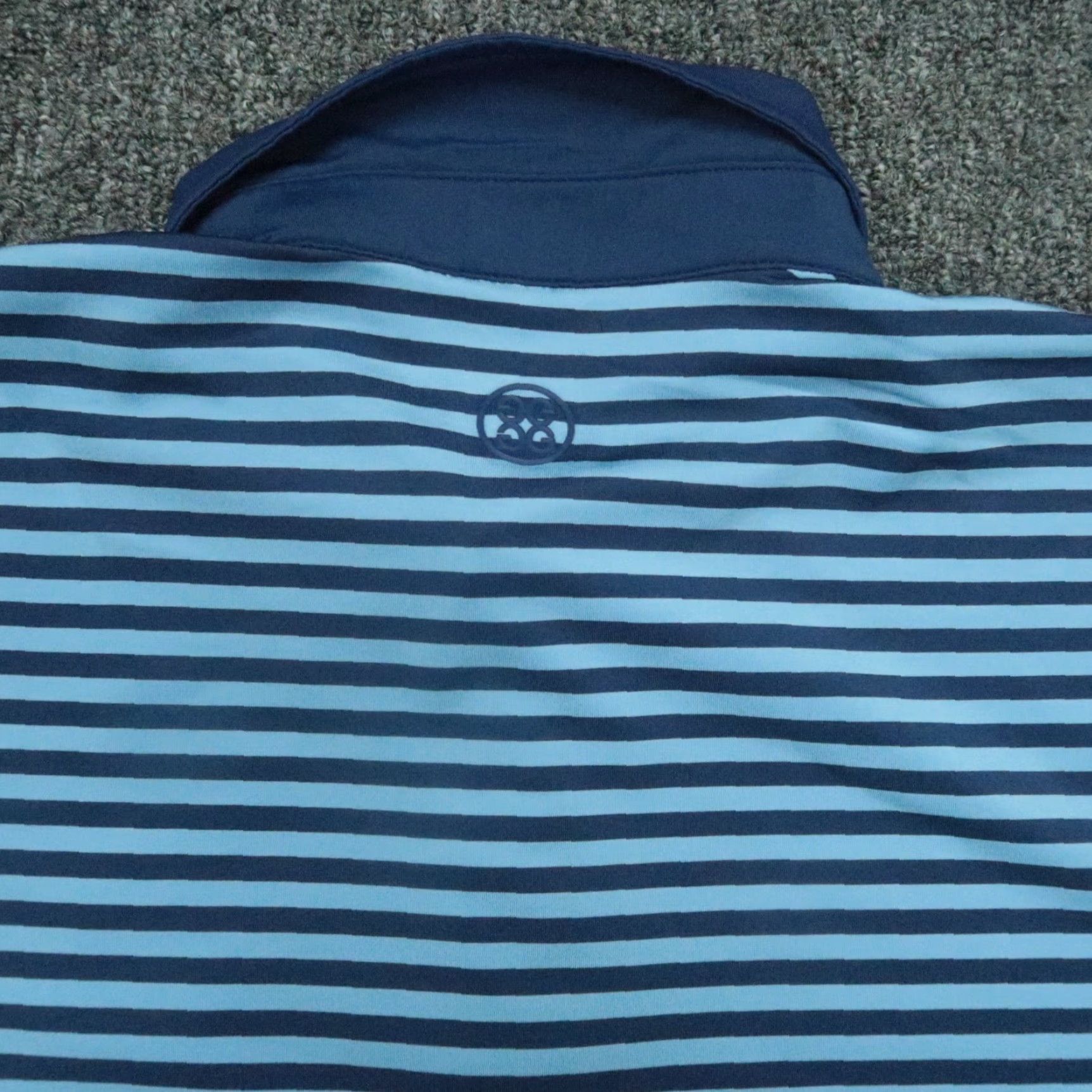 G/FORE G/Fore Shirt Mens Large Blue Performance Golf Polo Short Sleeve River Club Shirt Size US L / EU 52-54 / 3 - 5 Thumbnail