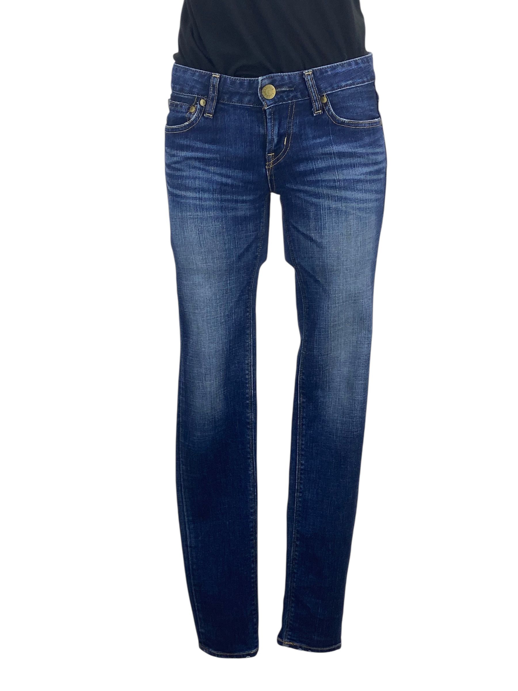 Japanese Brand Moussy Jeans Skinny Jeans Low Rise Jeans Size 25" / US 0 / IT 36 - 10 Thumbnail