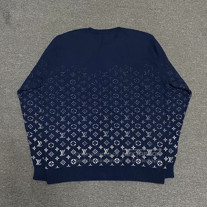 Louis Vuitton Louis Vuitton Gradient Full Print Sweatshirt Size US XXL / EU 58 / 5 - 2 Thumbnail