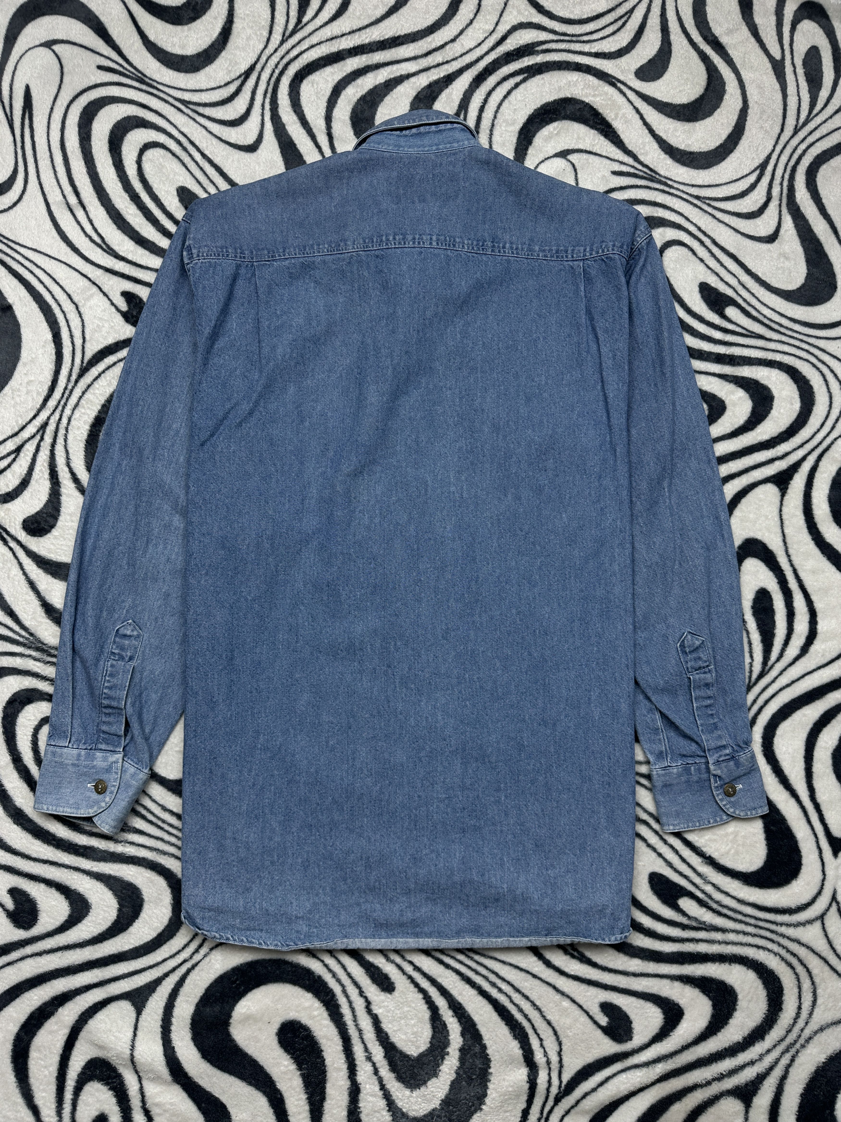 Levi's Levi's 90s Vintage Mens Denim Shirt Size US L / EU 52-54 / 3 - 6 Thumbnail