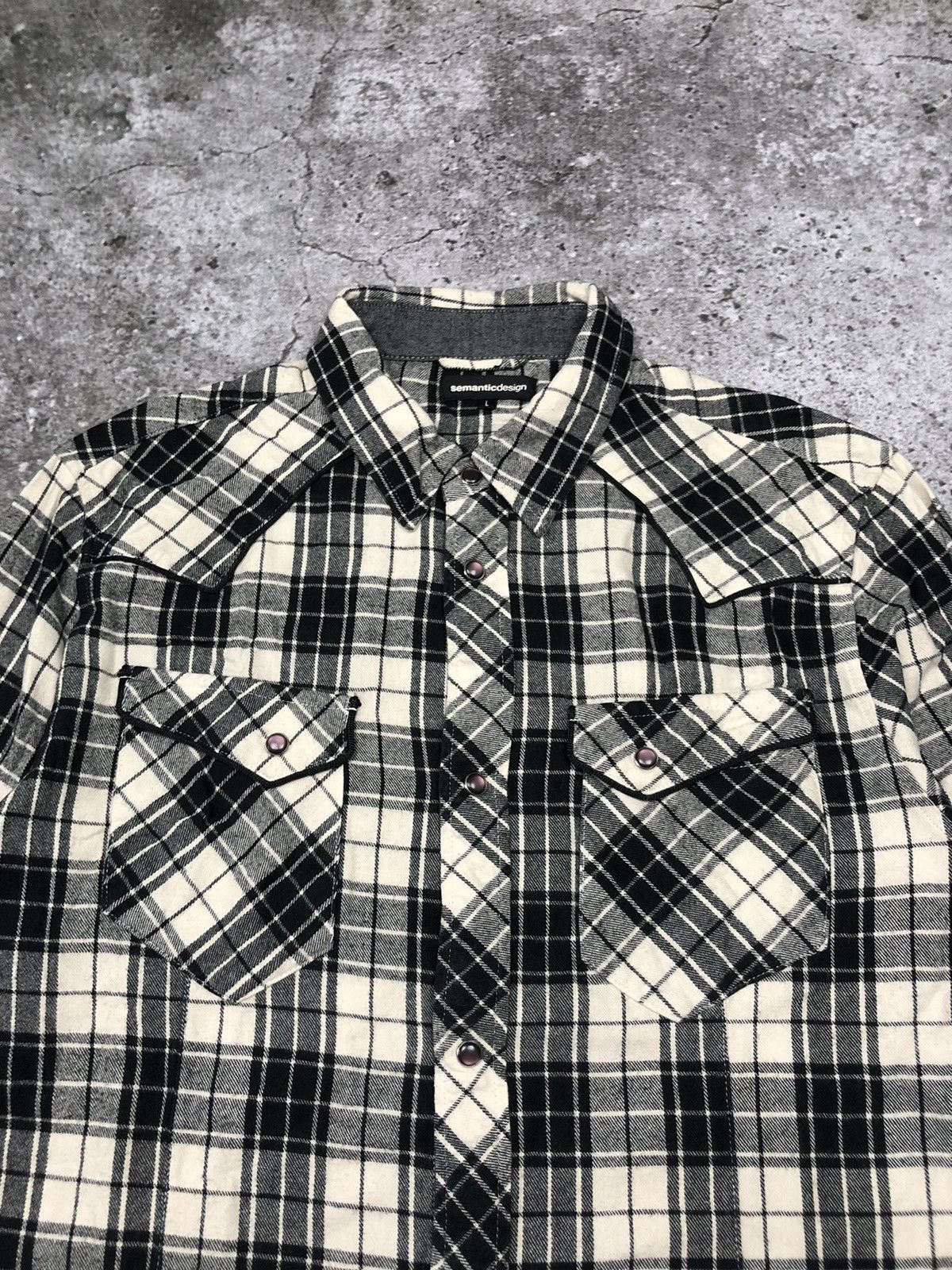 If Six Was Nine × Yasuyuki Ishii × semanticdesign Semantic Design Button Shirt Size US M / EU 48-50 / 2 - 3 Thumbnail