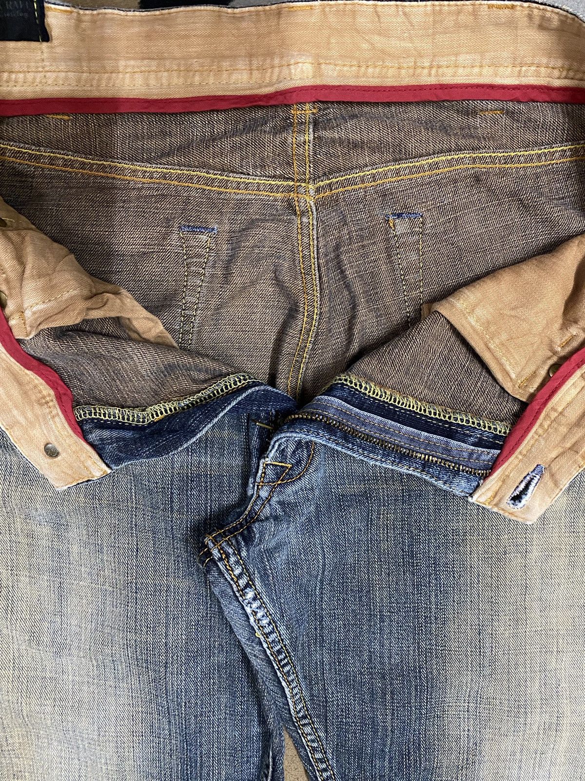 Japanese Brand Vintage Japanese Brands Mud Wash Distressed Loose Jeans Size US 36 / EU 52 - 11 Thumbnail