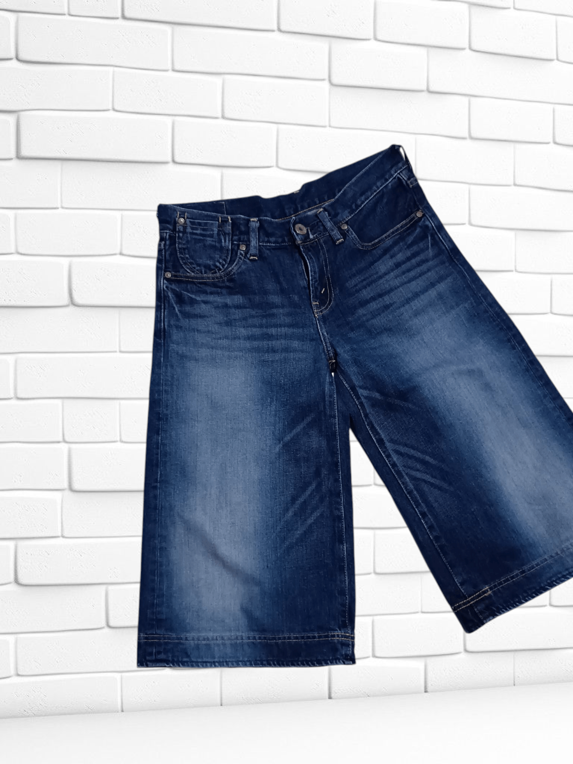 Levi's Levi's Loose Knee Length Shorts Wide Leg Size 30" / US 8 / IT 44 - 2 Thumbnail