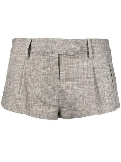 Christopher Esber o1mle1224 Horizontal Cropped Short in Brown/Grey Size 26" / US 2 / IT 38 - 1 Thumbnail