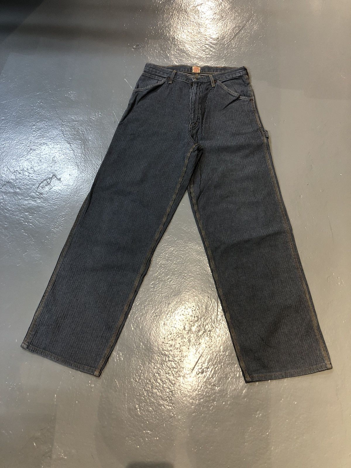 Japanese Brand × Vintage Vtg Blue Way carpenter jeans Size US 30 / EU 46 - 1 Thumbnail