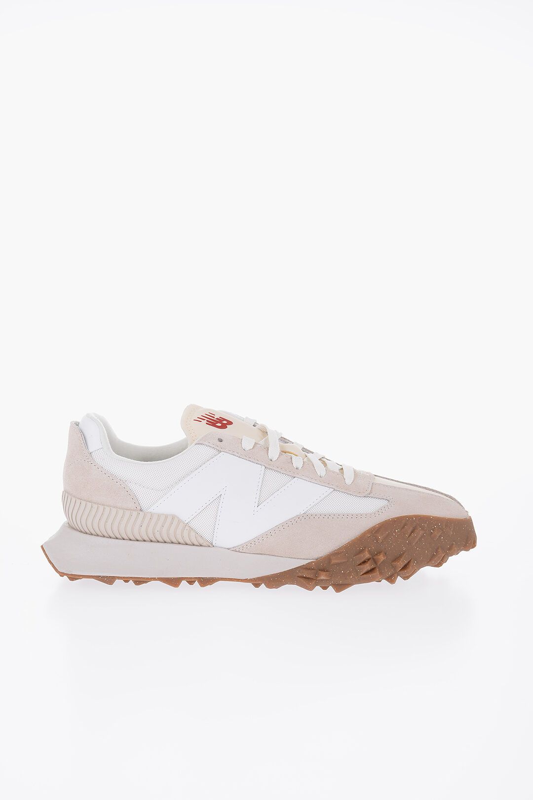 image of New Balance Og1Mm0424 Suede Low-Top Sneakers In Beige White, Men's (Size 12)