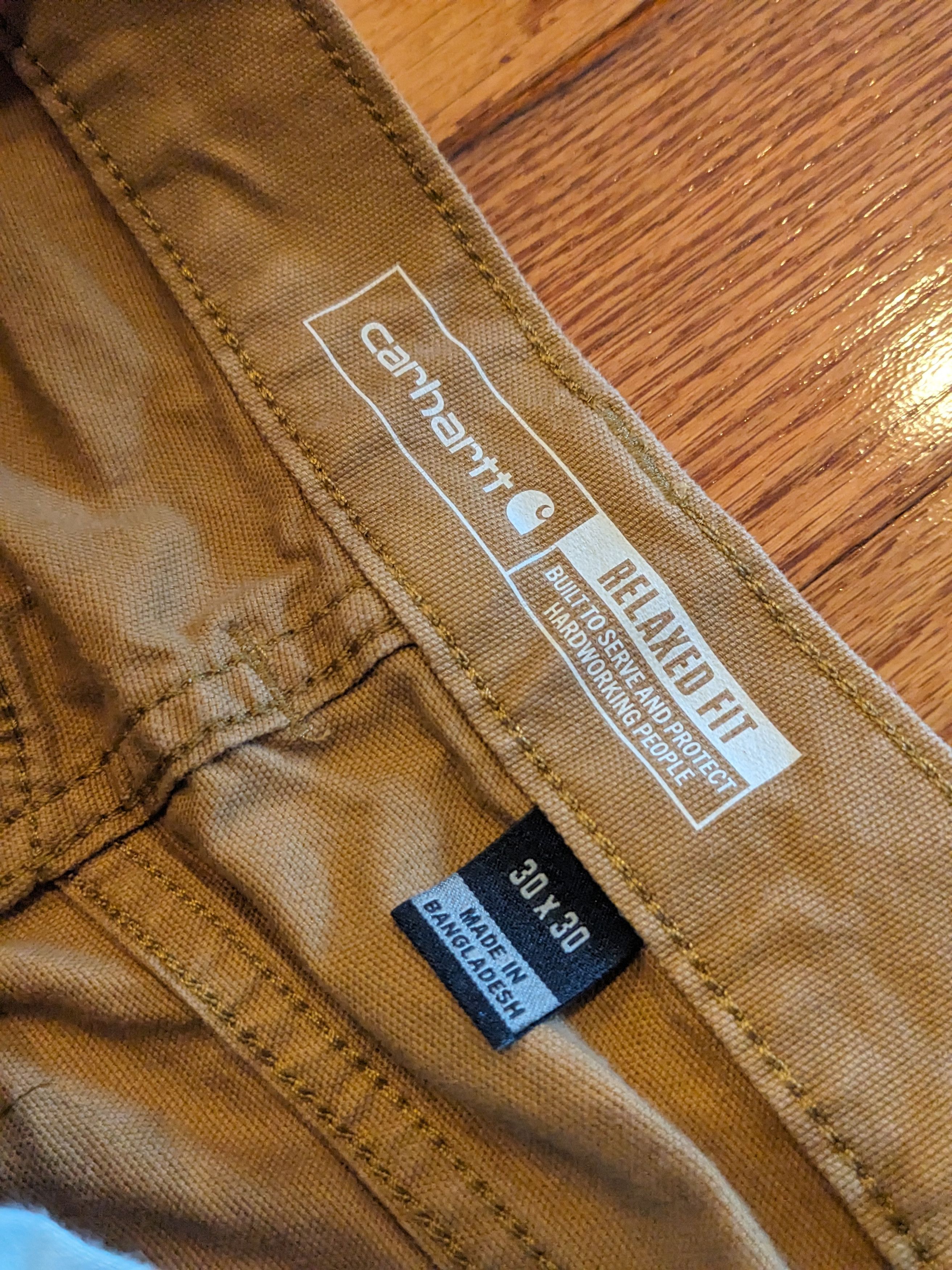 Carhartt × Designer Carhartt Relaxed Fit Brown 30 x 30 Pants Size US 30 / EU 46 - 4 Thumbnail