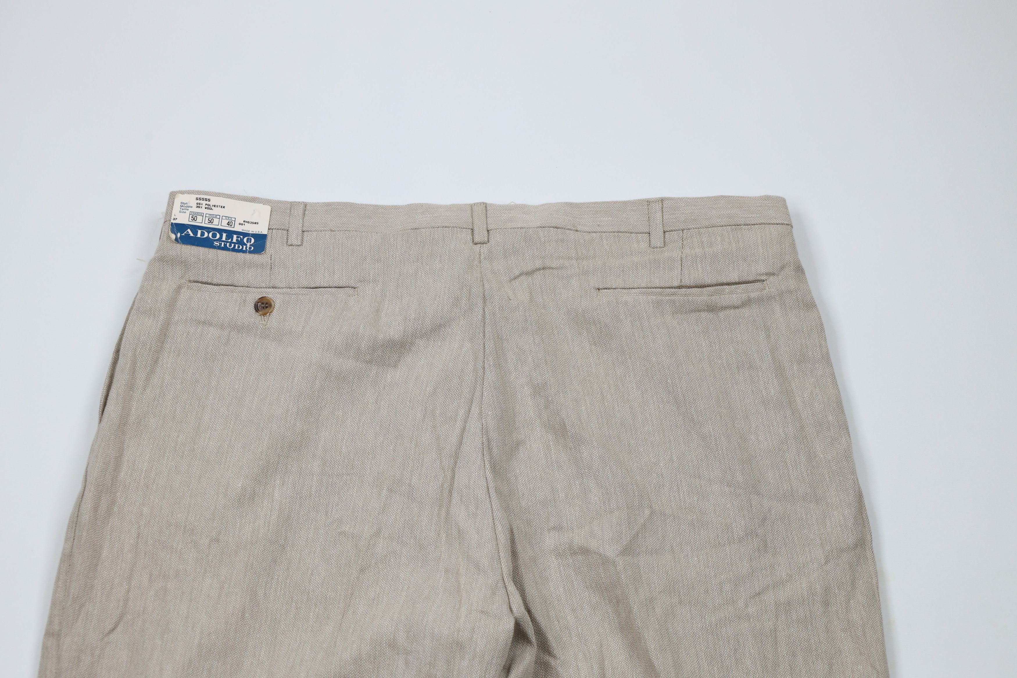 Vintage Deadstock Vintage 70s Streetwear Weave Chino Pants USA Size US 40 / EU 56 - 11 Thumbnail