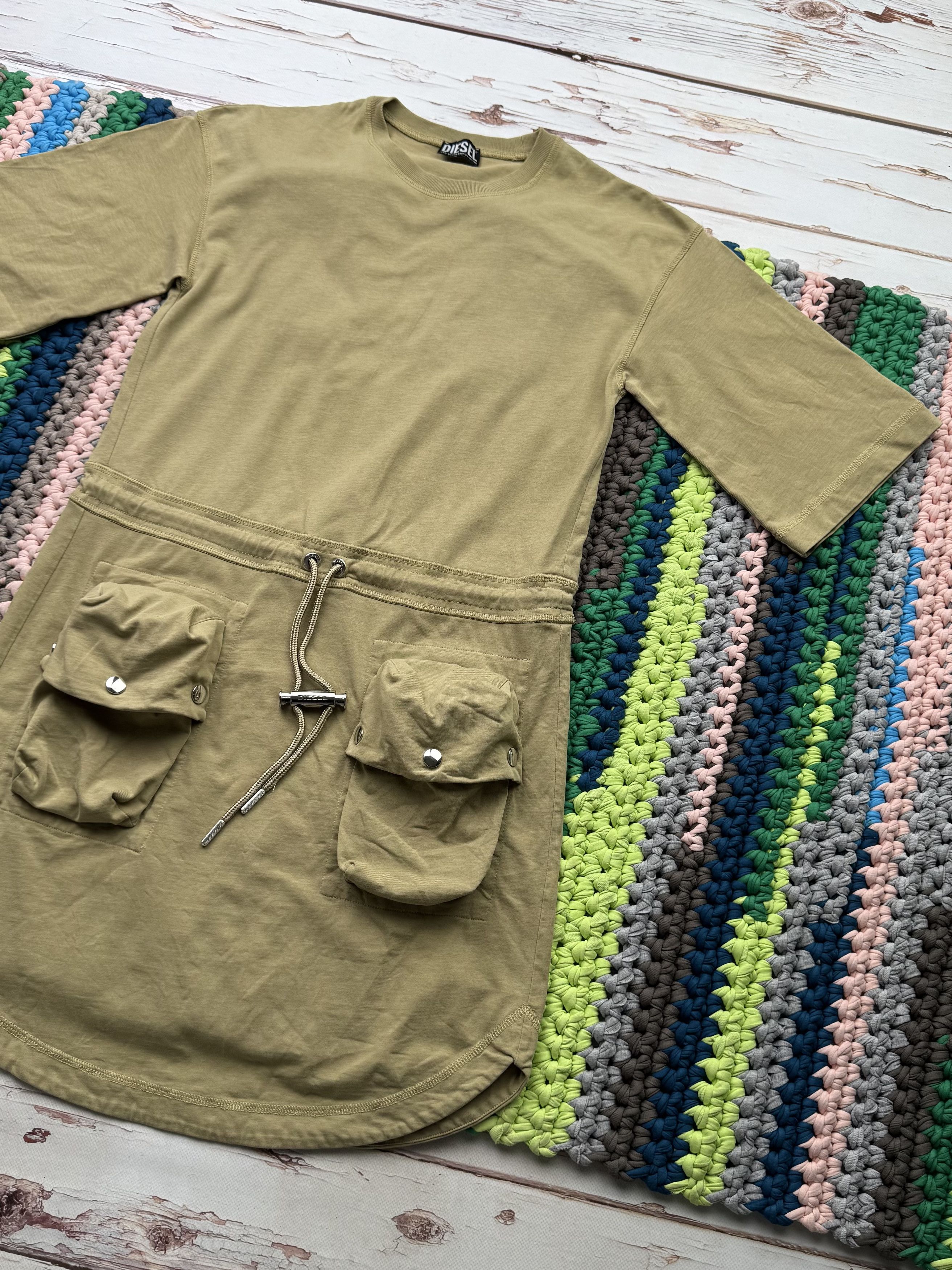 Diesel Diesel Multi-Pocket Dress (V63)(D10) Size S / US 4 / IT 40 - 3 Thumbnail