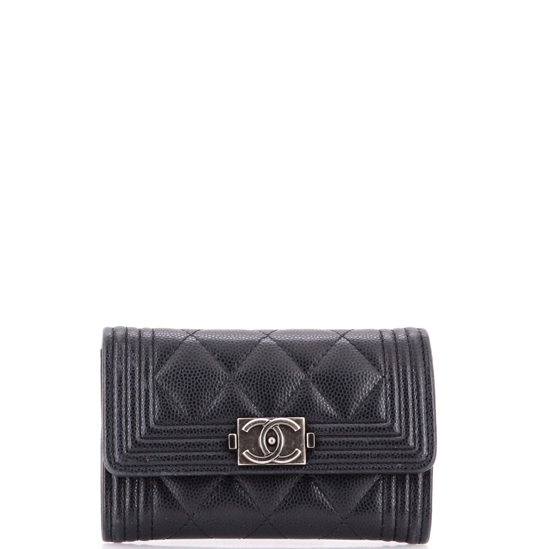 Chanel Boy Flap Card Case Size ONE SIZE - 1 Thumbnail