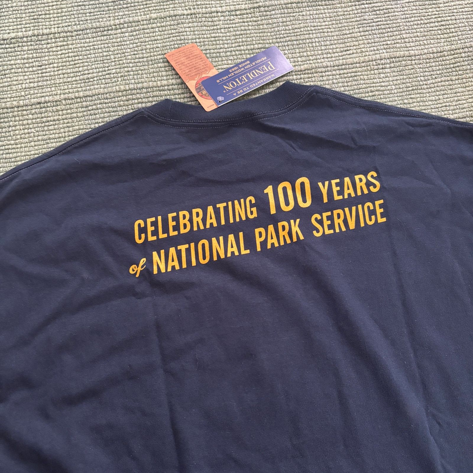 Pendleton Deadstock NWT Pendleton National Park Service Tee Shirt Size US XL / EU 56 / 4 - 4 Thumbnail