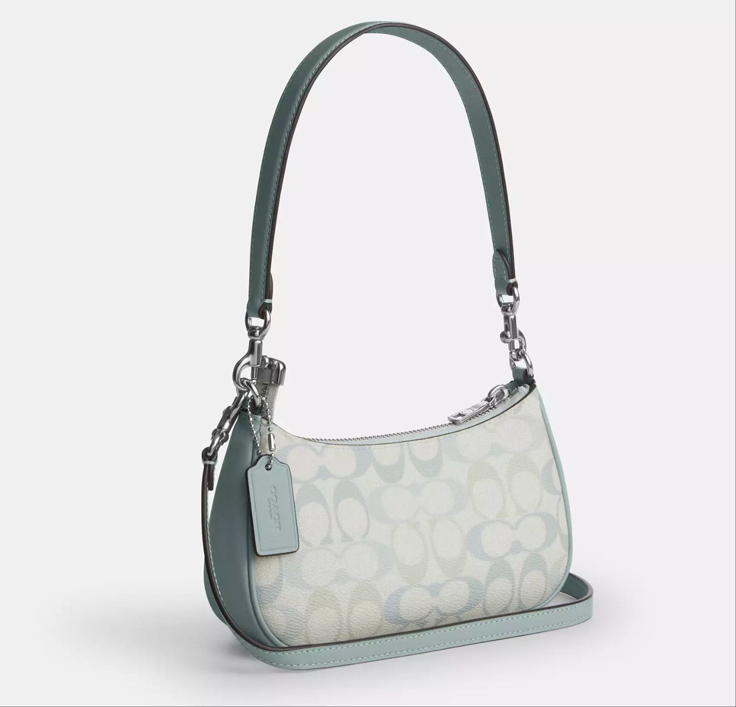 Coach Teri Mini Crossbody Bag In Pretty Signature Canvas CDW52 Size ONE SIZE - 15 Thumbnail