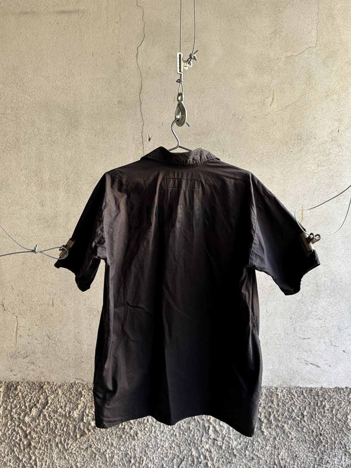 Undercover Undercover S/S 99 “Groupie” Mechanic Half Zip Work Shirt Size US L / EU 52-54 / 3 - 14 Thumbnail