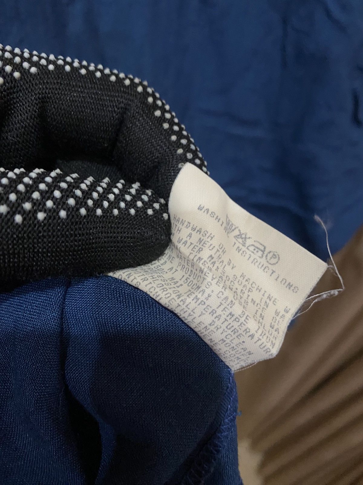 Designer Vintage Umberto Bilancioni Made Italy Blue Cotton Cardigan Size US L / EU 52-54 / 3 - 8 Thumbnail