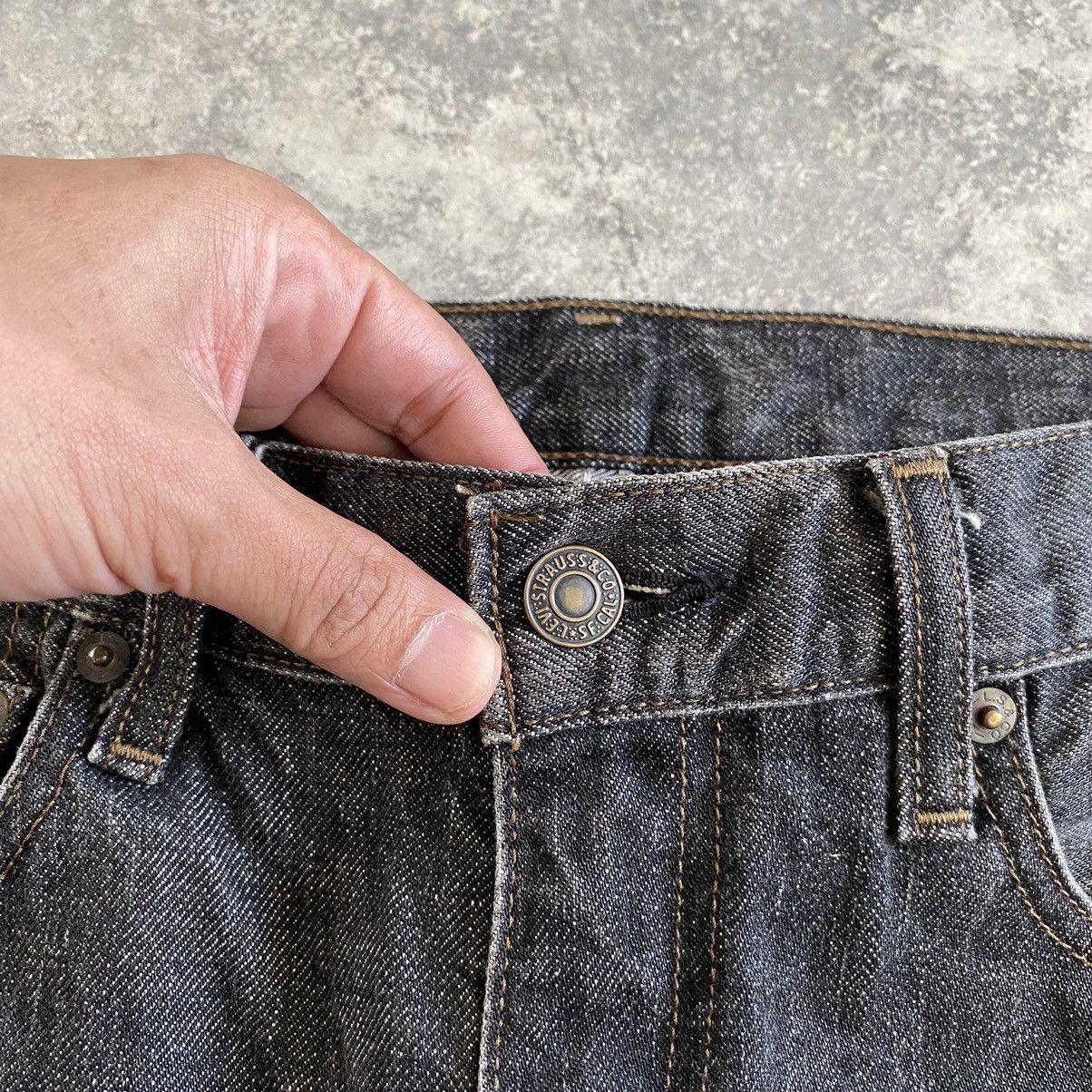 Levi's Vintage 90’s Levis 505 Washed Black Denim Jeans Size US 30 / EU 46 - 10 Thumbnail