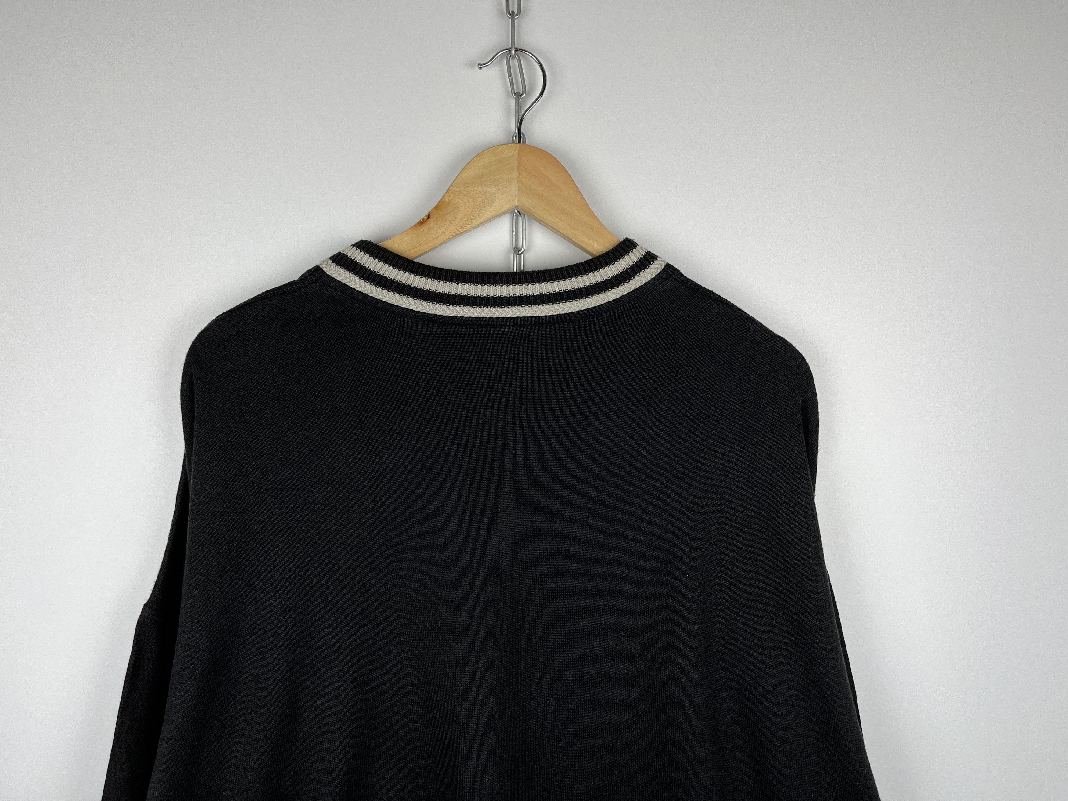 Carlo Colucci × Vintage Carlo Colucci 90's Vintage Men's V-neck Sweater Size US XL / EU 56 / 4 - 15 Thumbnail