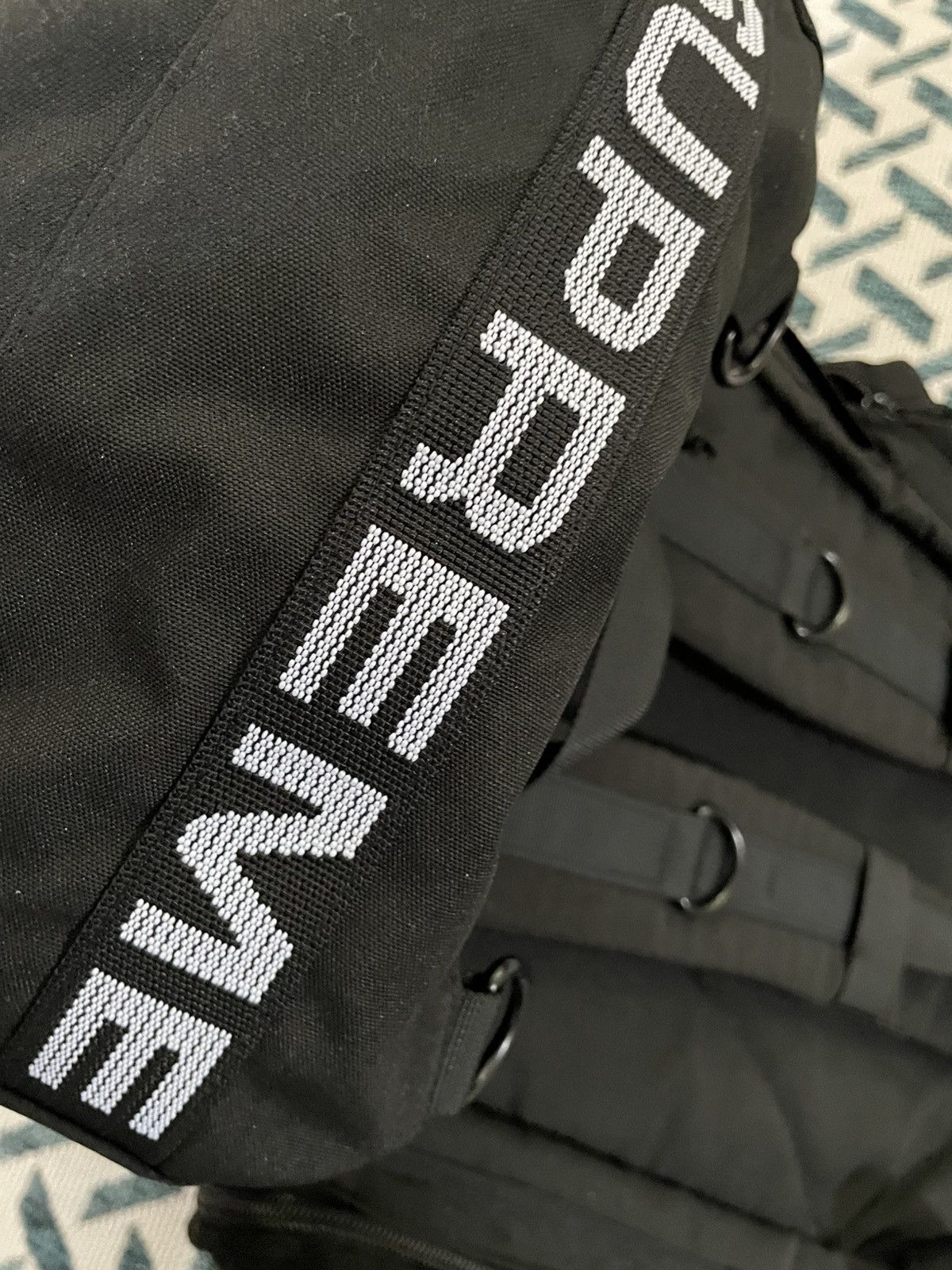 Supreme Supreme backpack black | Grailed