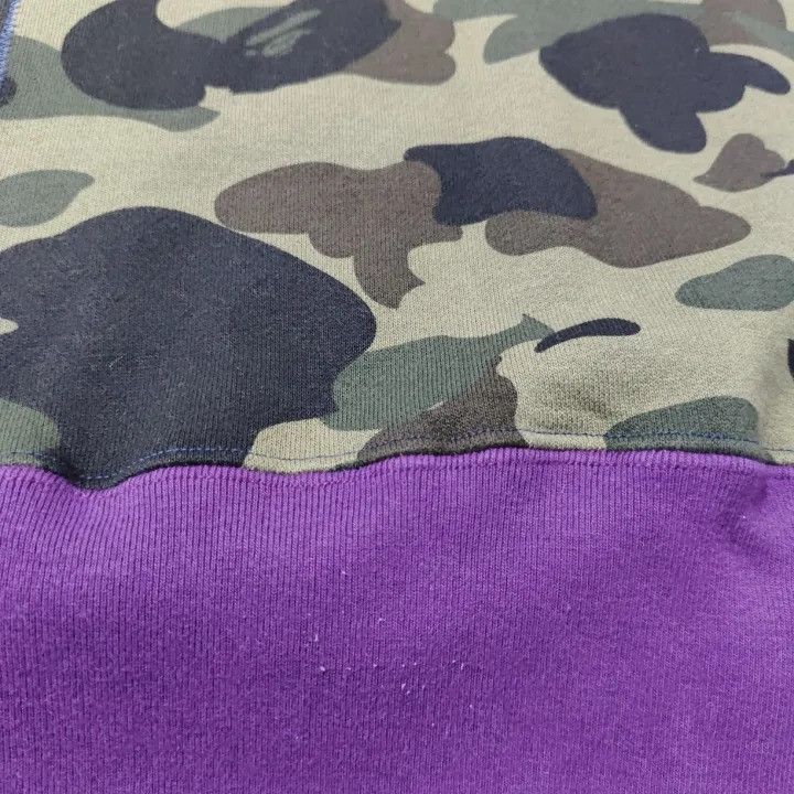 Bape BAPE Unisex Mix Camo Shark Wide Hoodie Size US XXL / EU 58 / 5 - 9 Thumbnail