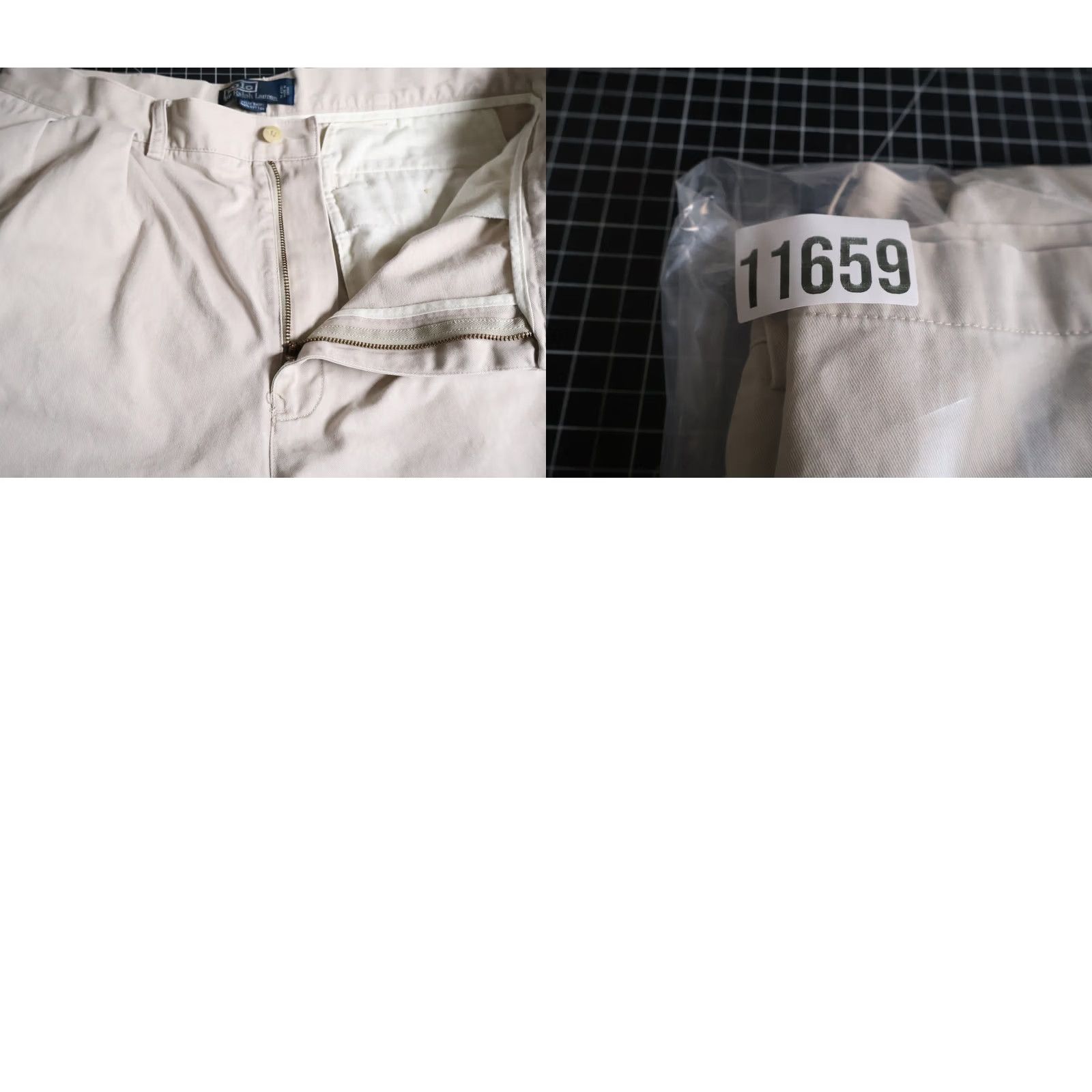 Polo Ralph Lauren Polo Ralph Lauren Pleated Shorts Men 33 X 8 Beige Tyler 100% Cotton (35 Tag) Size US XS / EU 42 / 0 - 10 Thumbnail