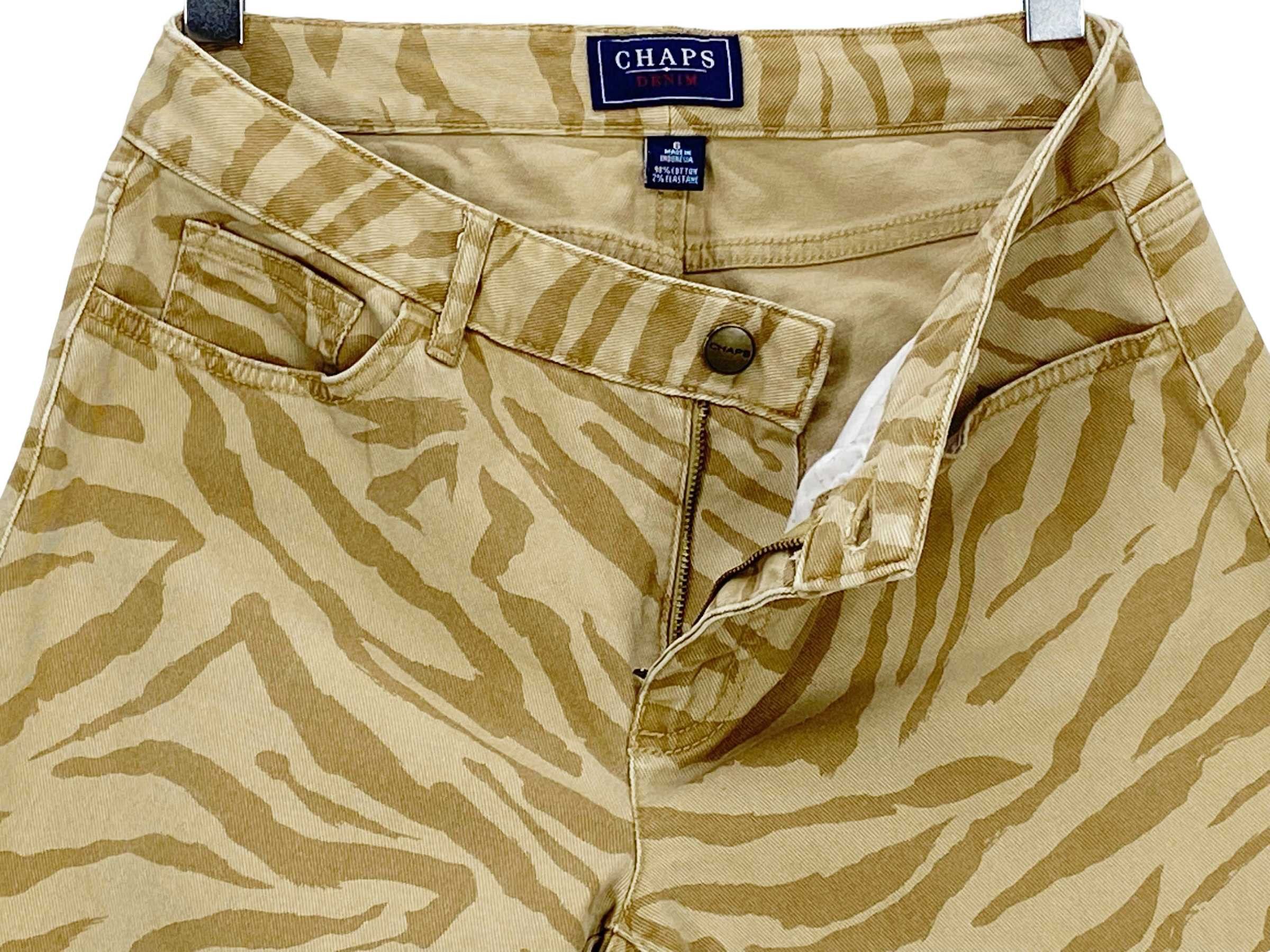Chaps Ralph Lauren Camo Skinny Denim Pants Size US 30 / EU 46 - 7 Thumbnail