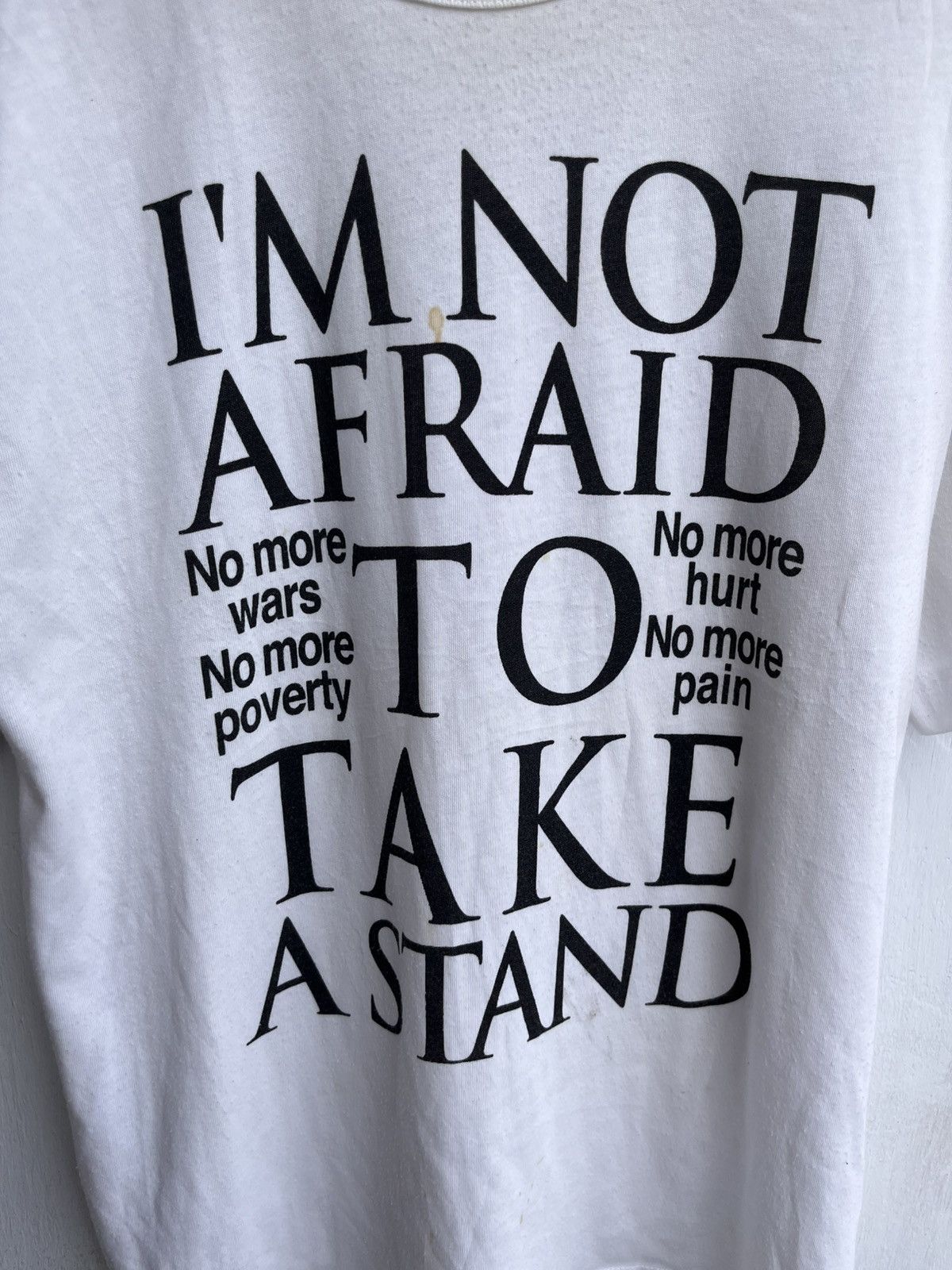 Beauty Beast × Hysteric Glamour × Japanese Brand MITEX POEM IM NOT AFRAID TO TAKE A STAND TEE Size US S / EU 44-46 / 1 - 5 Thumbnail